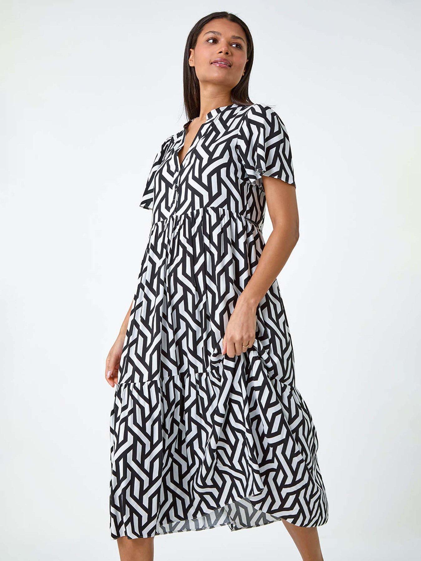 roman-geometric-print-tiered-midi-dressback