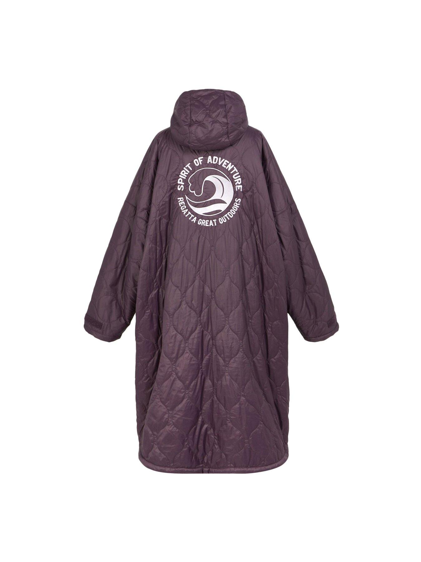 Image 6 of 6 of Regatta Waterproof Quilted Changing Robe - Deep Plum