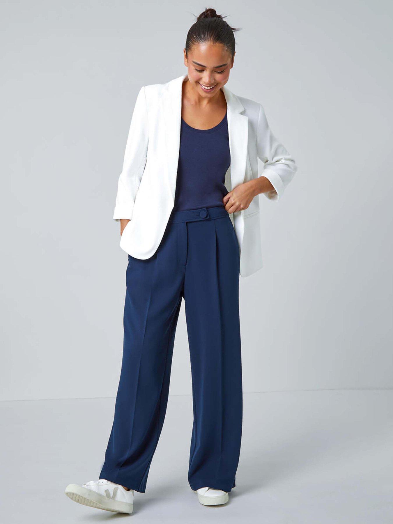 roman-petite-classic-stretch-blazer-whiteback