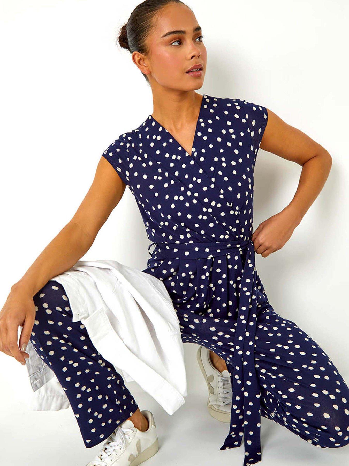 roman-petite-polka-dot-stretch-jumpsuitoutfit