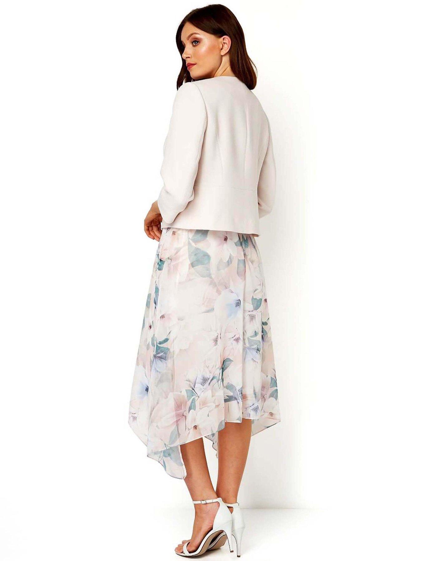 roman-34-sleeve-tailored-jacquard-jacket-pinkstillFront
