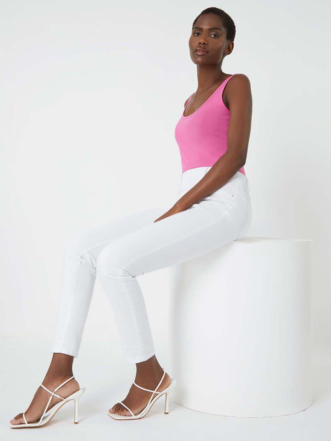 Image 3 of 5 of Roman Elastic Waist 31" Denim Stretch Jegging