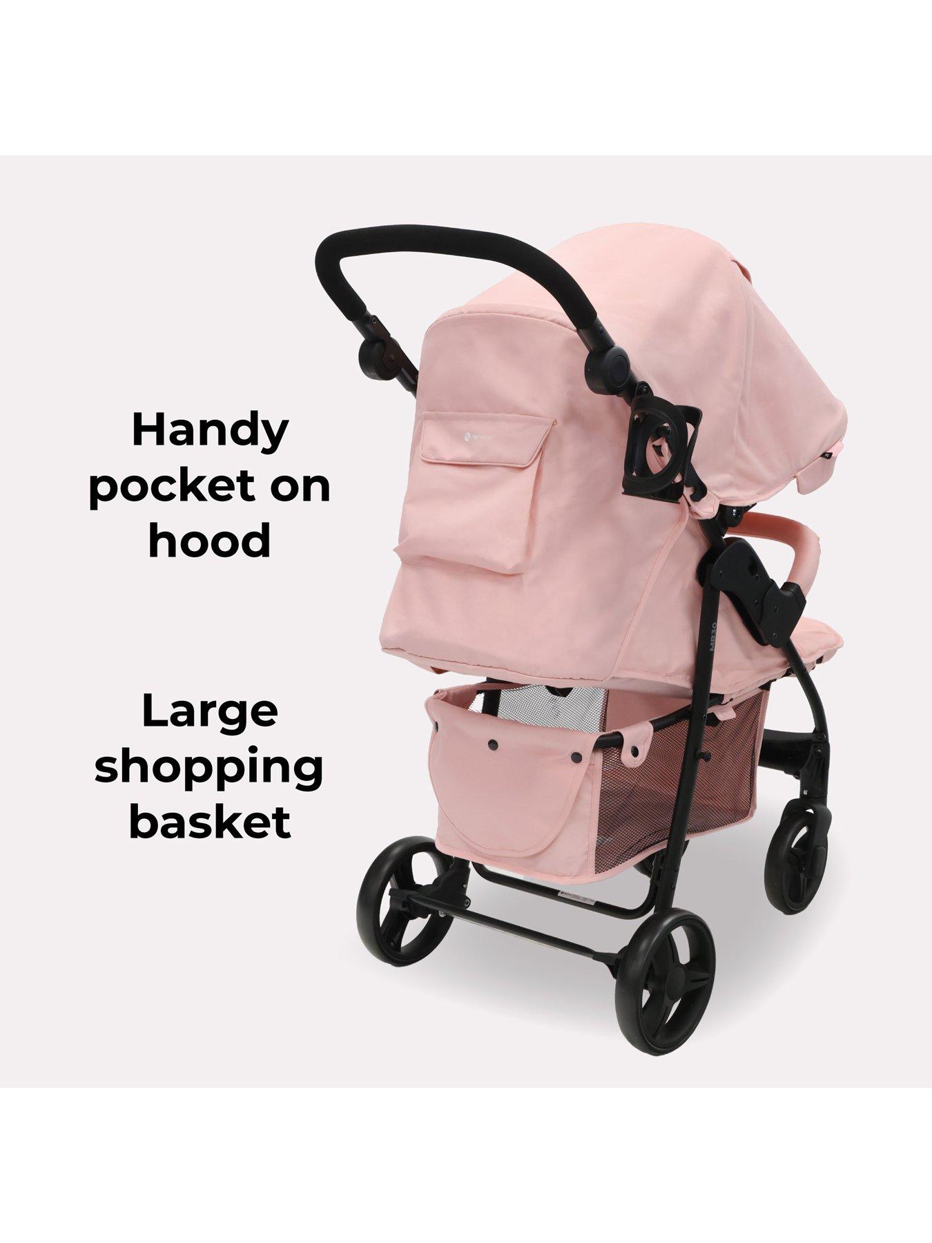 Image 4 of 5 of My Babiie MB30 Plus Pushchair - Pink Leopard
