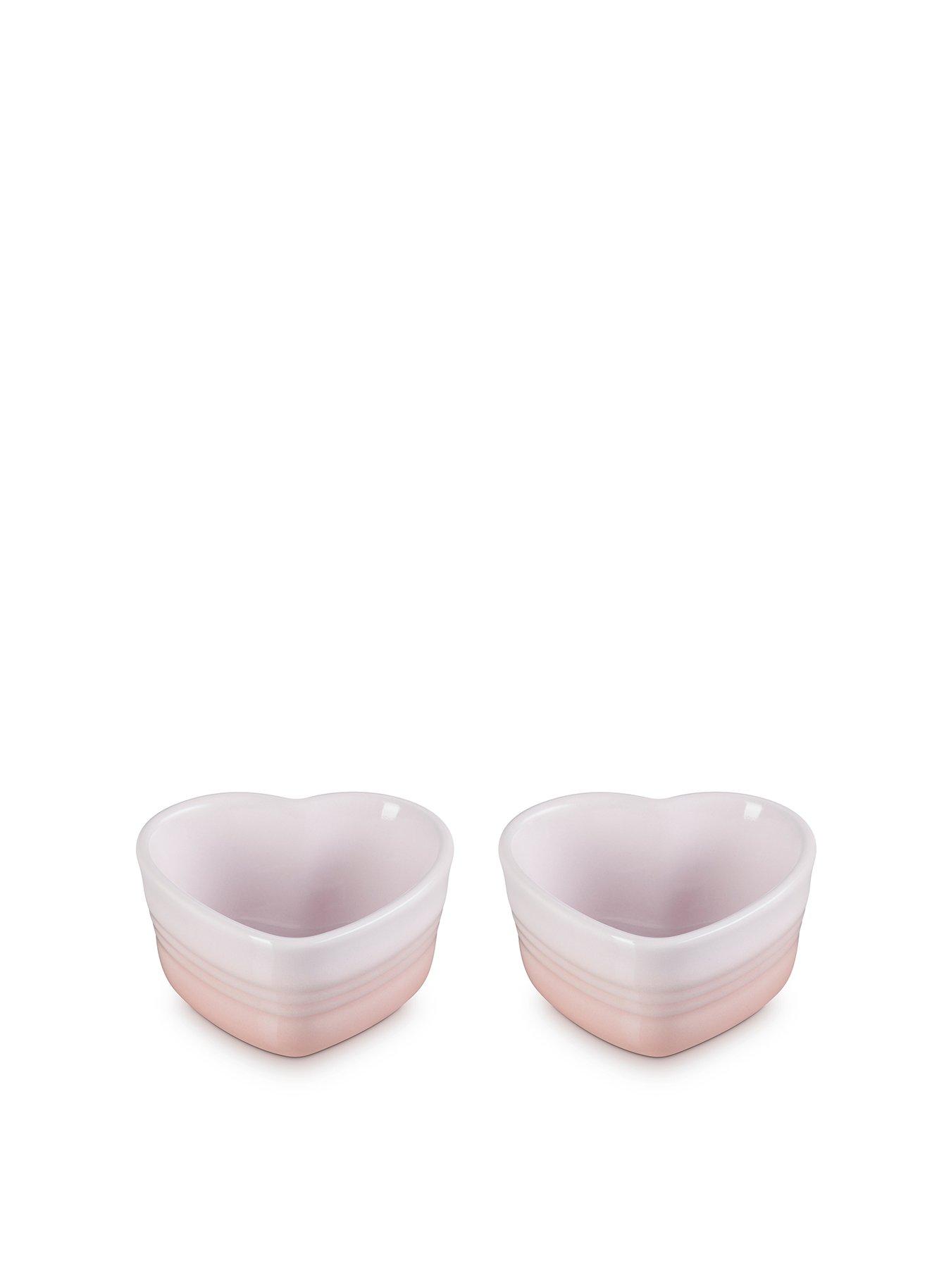 Le Creuset Set Of 2 Heart Ramekins