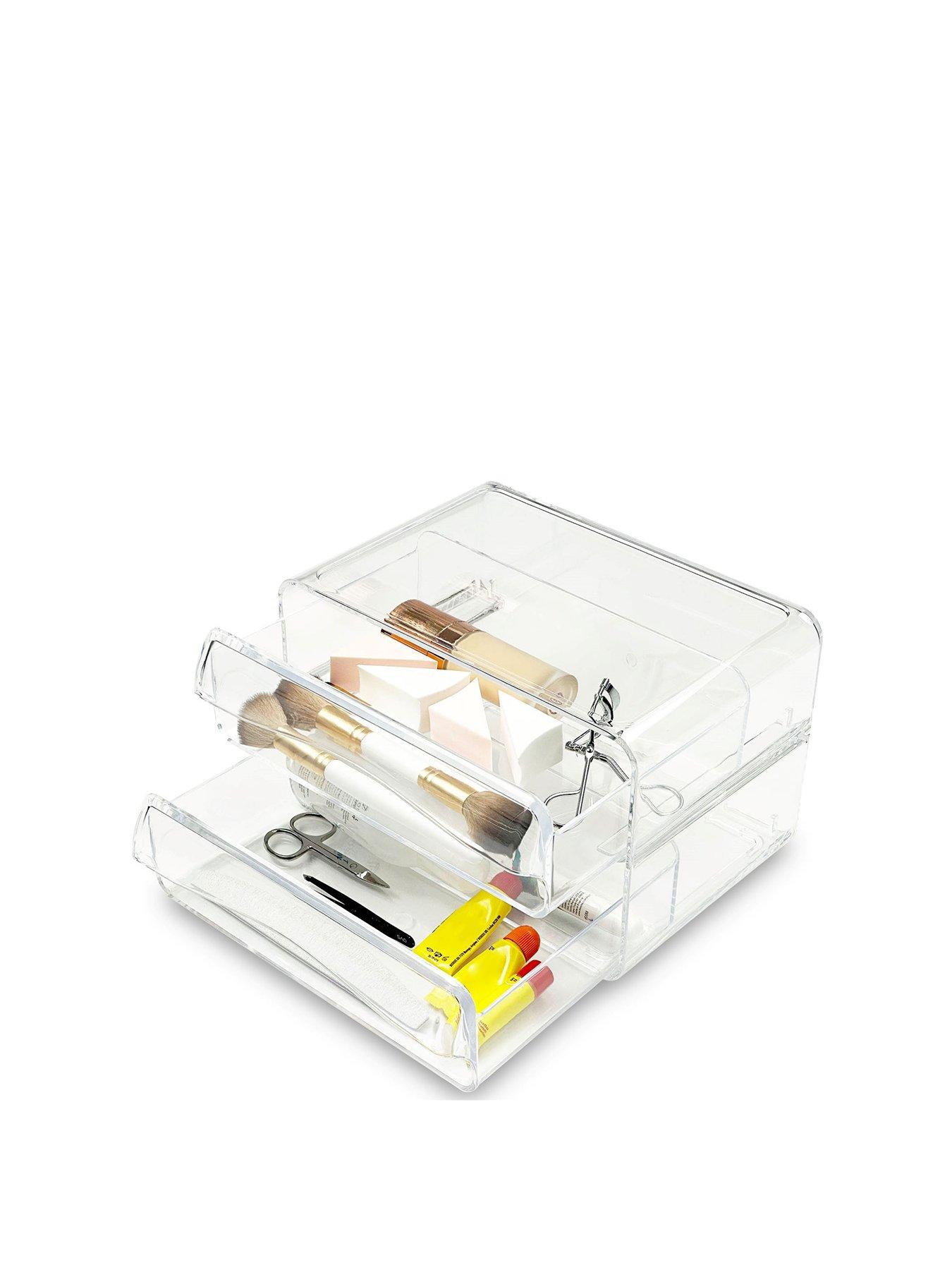 addis-stackable-cosmetic-2-drawer-organiser