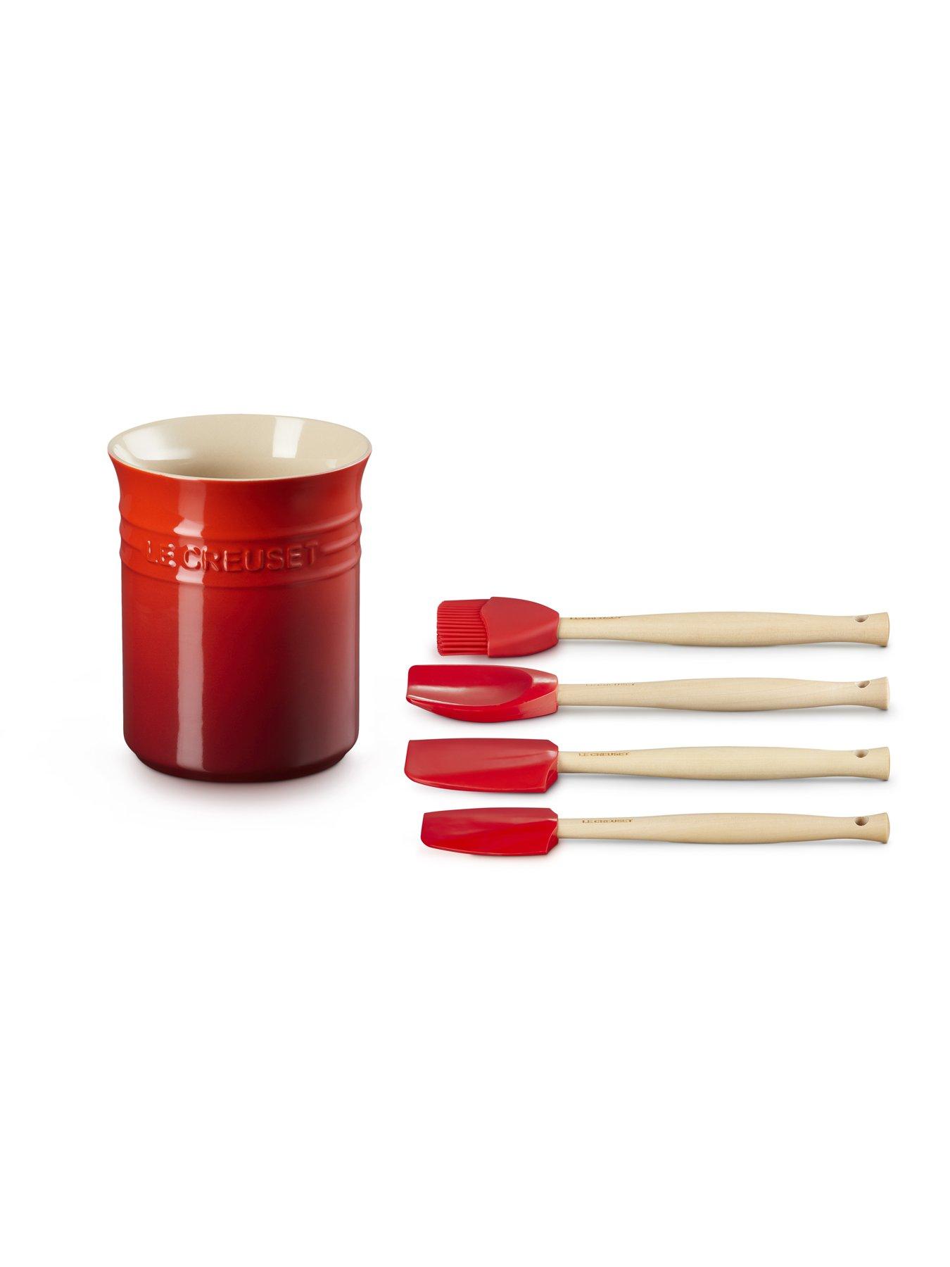 Image 4 of 4 of Le Creuset Utensil Jar With 4 X Craft Tools
