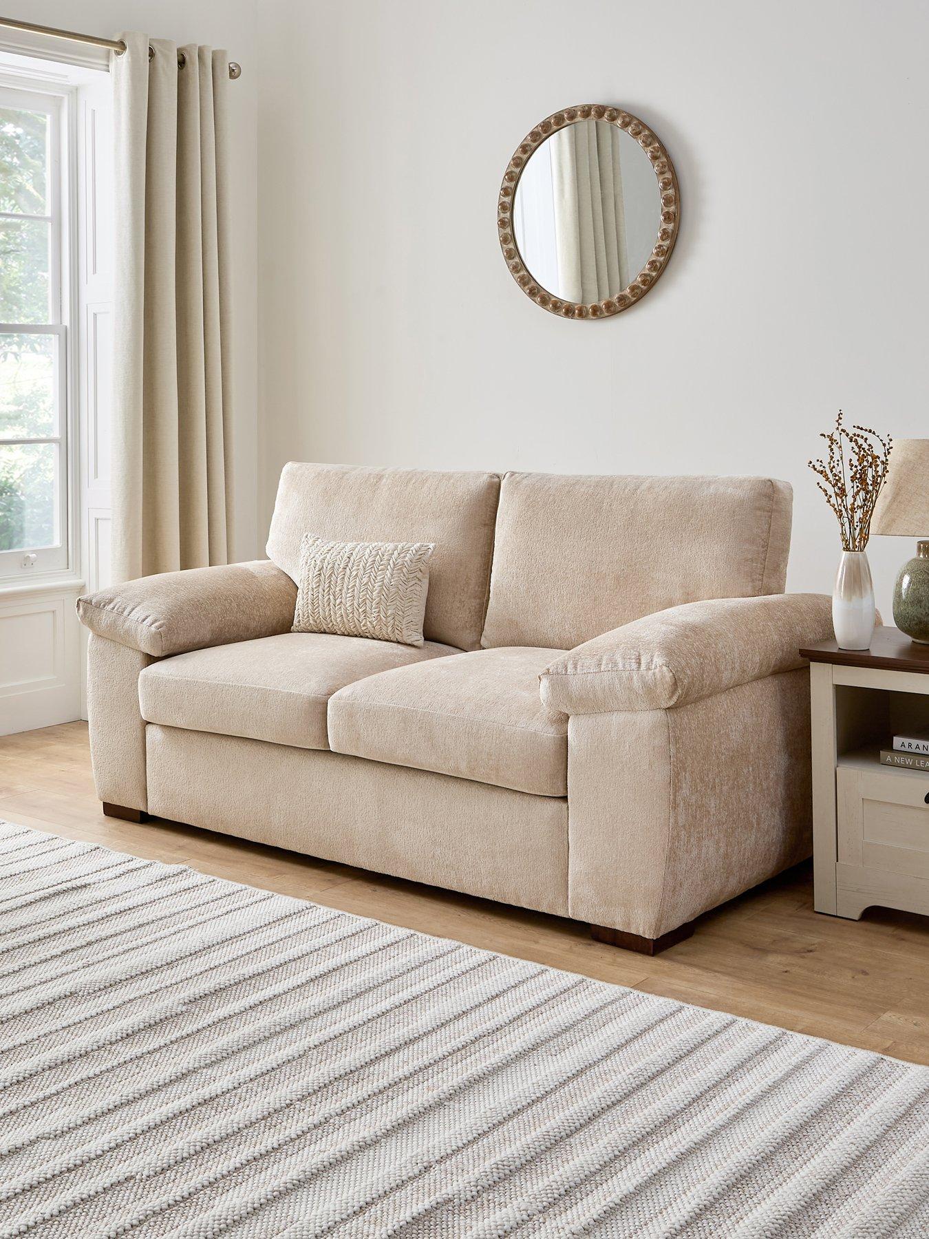 Image 1 of 7 of The Very Collection Salerno Standard 2 Seater Fabric Sofa -&nbsp;Natural - FSC&reg; Certified