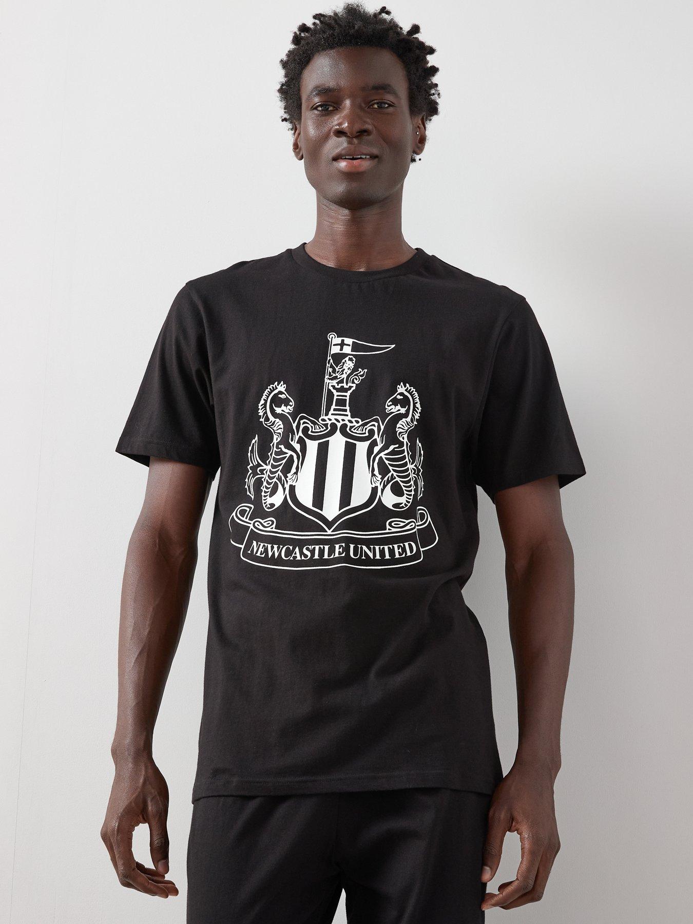 Image 5 of 5 of Newcastle FC Newcastle Utd FC Short Sleeve Pyjama Set - Black