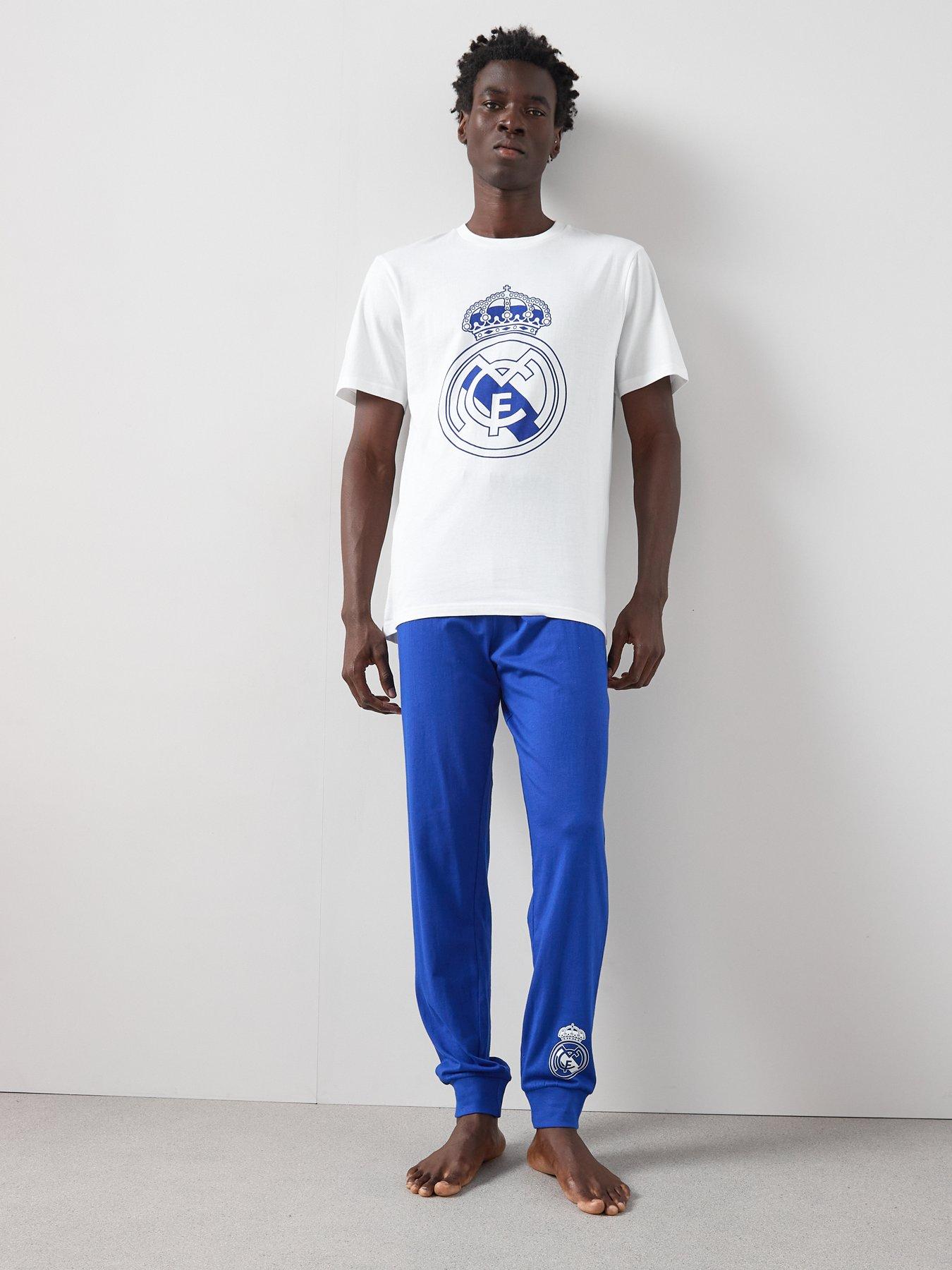 cf-real-madrid-cfnbspreal-madridnbspshort-sleeve-pyjama-set-whitedetail