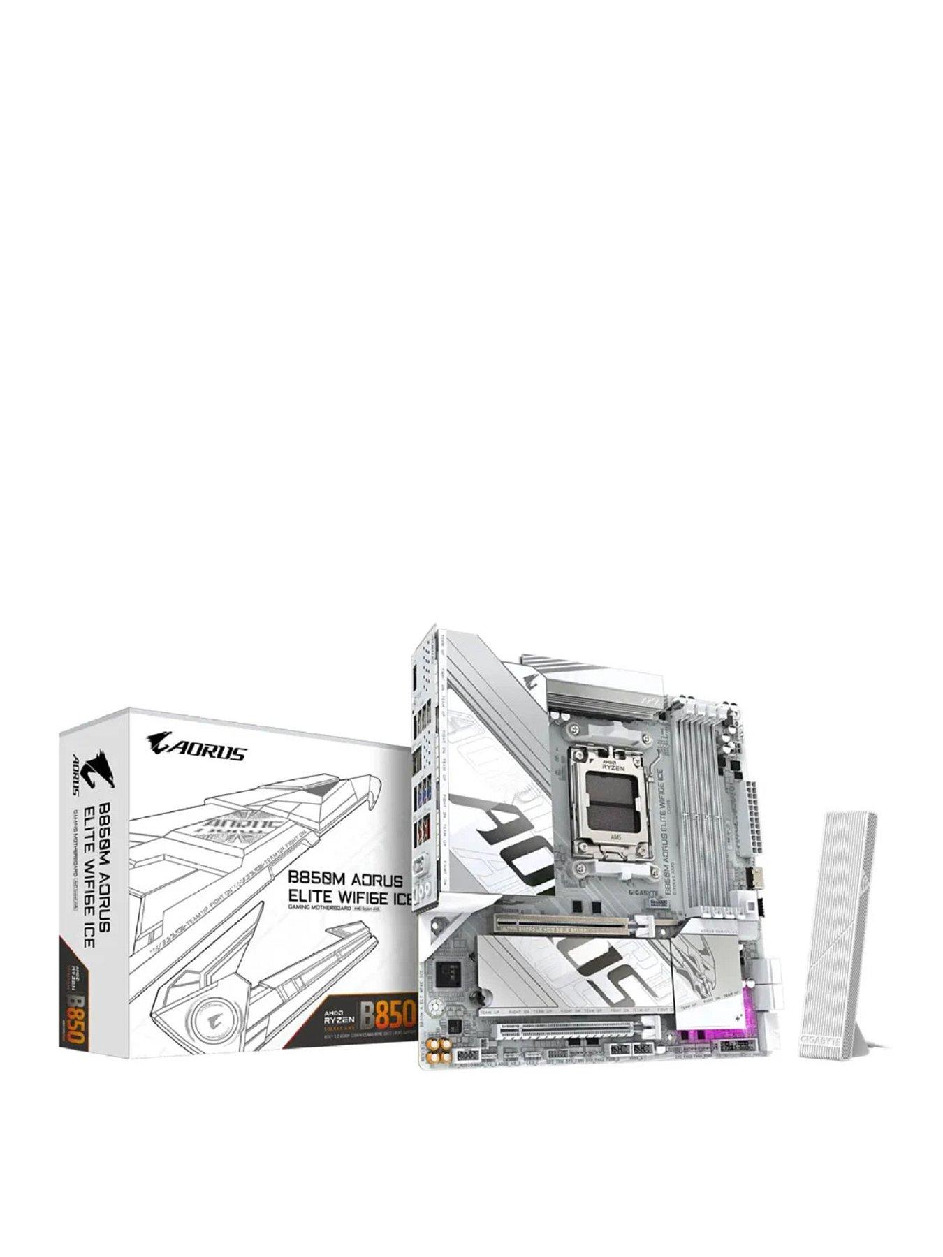 GIGABYTE AORUS AM5 B850M AORUS ELITE WIFI6E ICE Motherboard