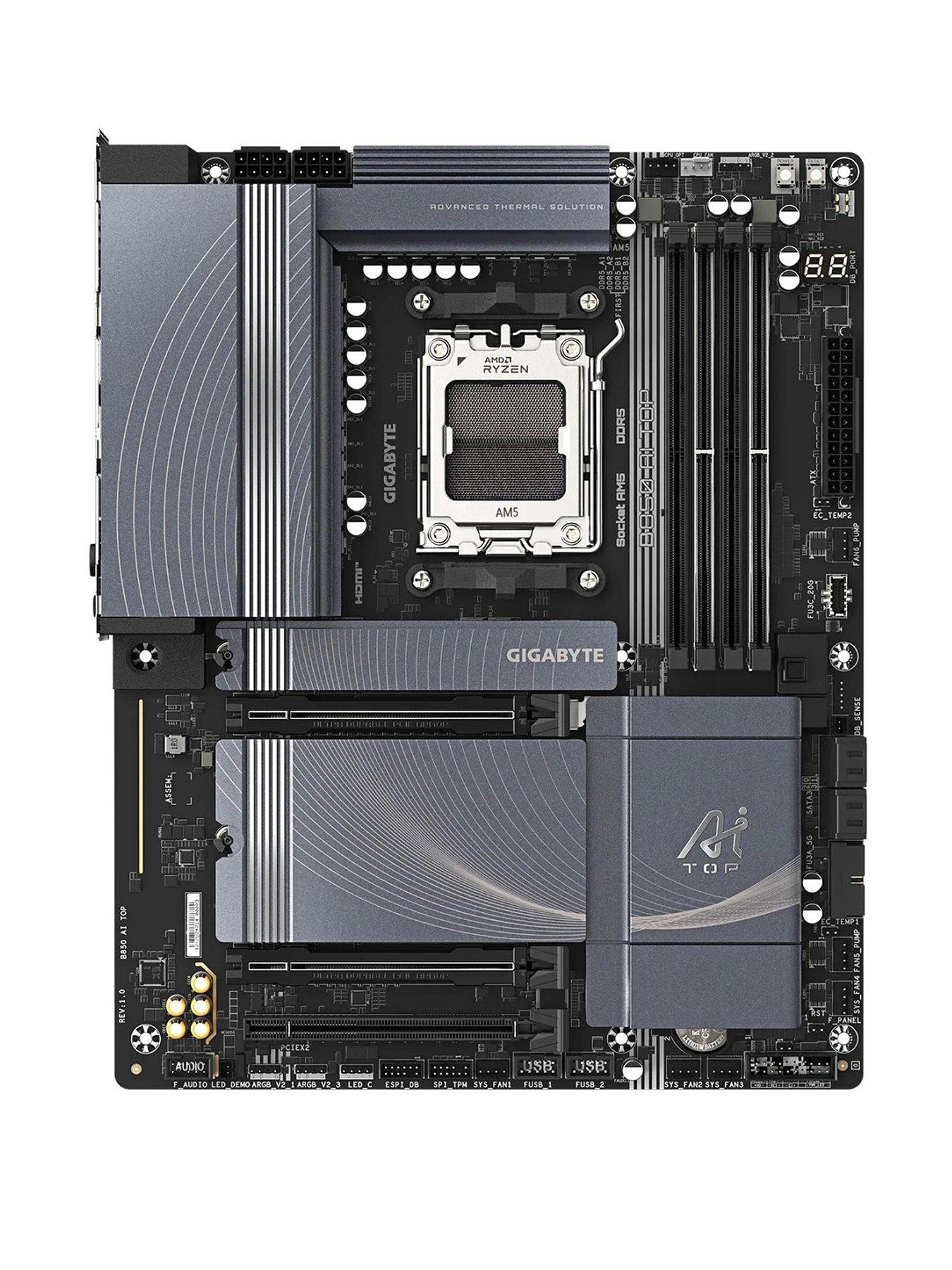gigabyte-am5-b850-ai-top-motherboardstillFront
