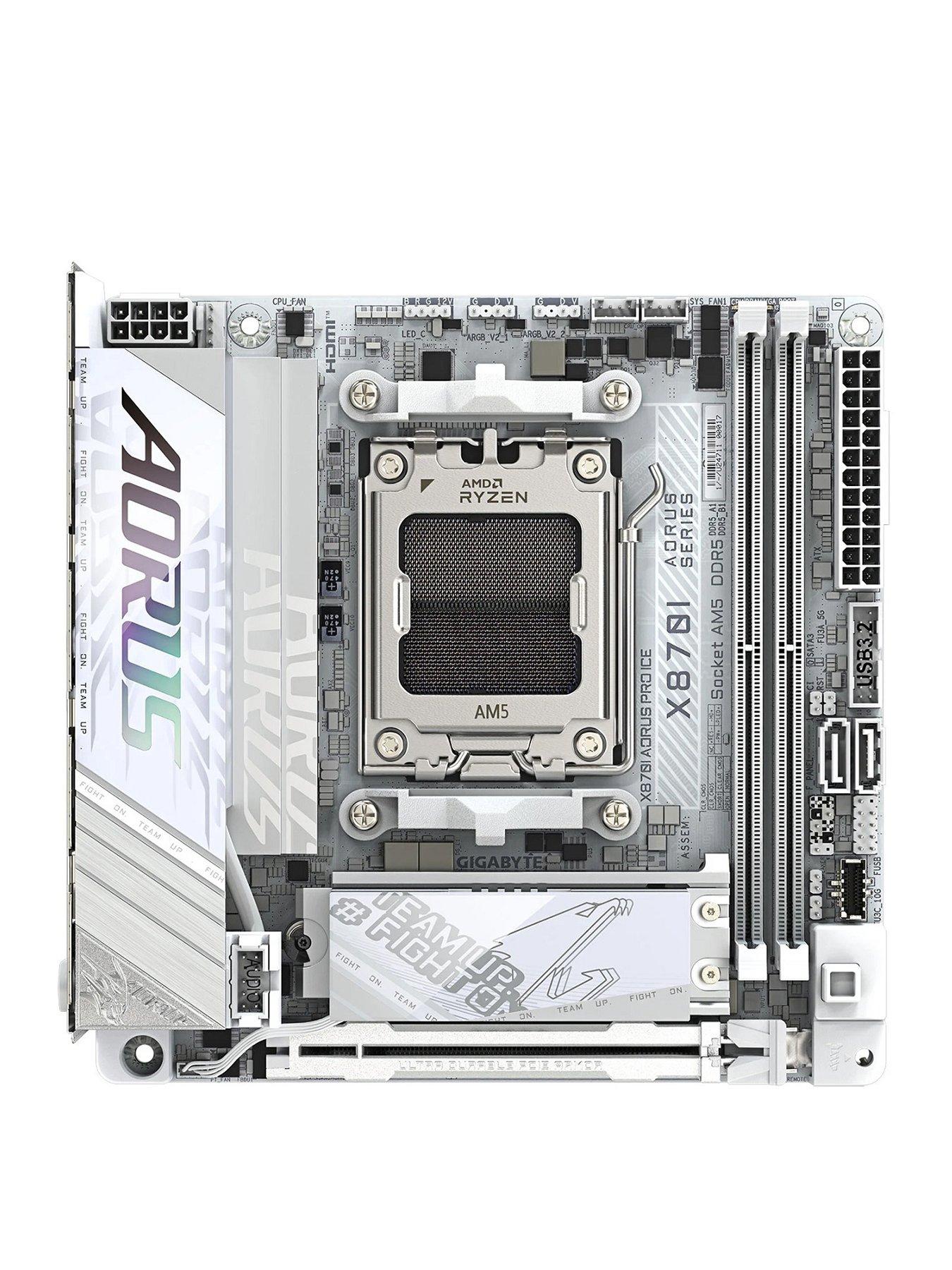 Image 2 of 4 of GIGABYTE AORUS AM5 X870I AORUS PRO ICE M-ITX Motherboard