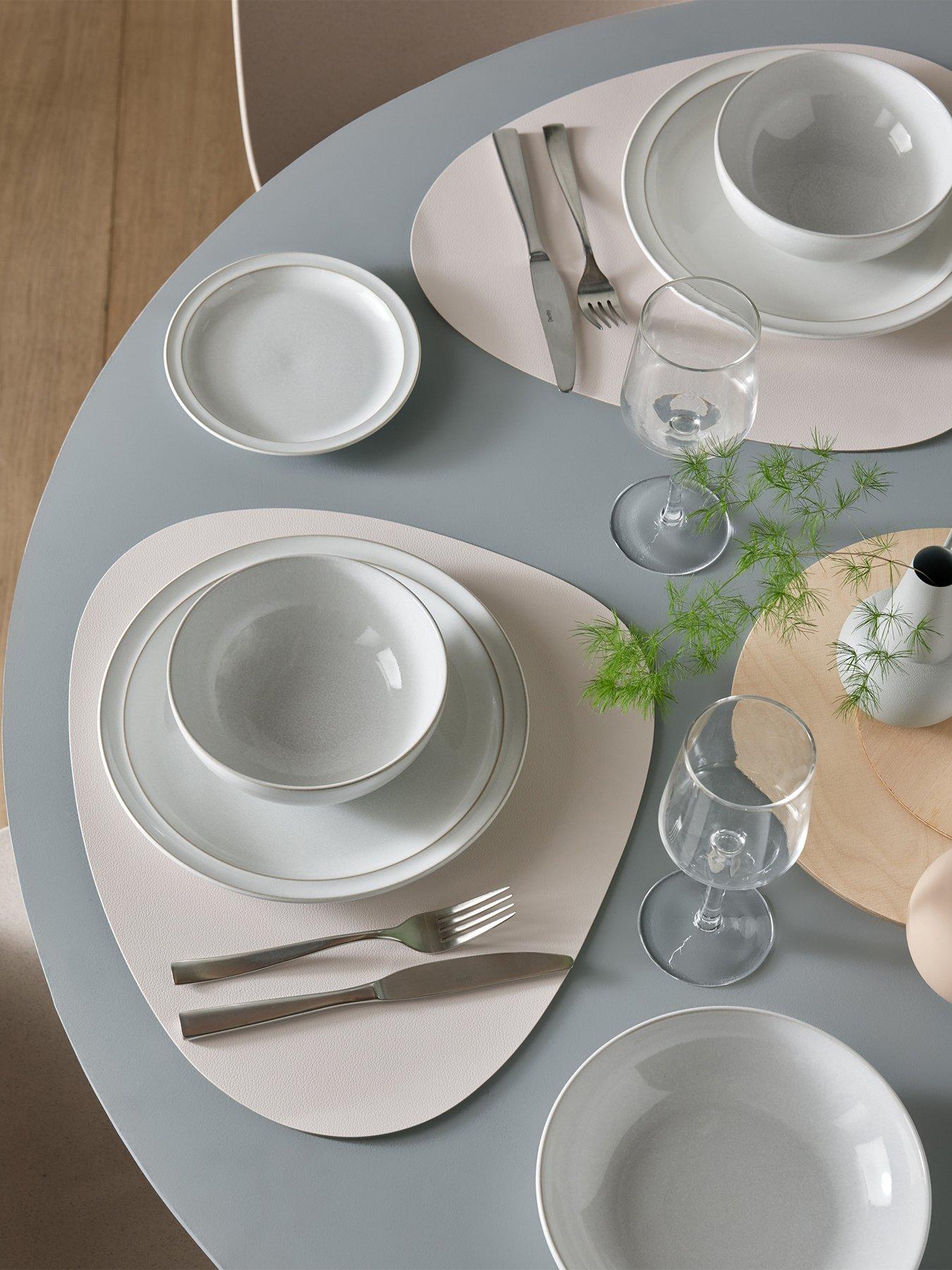 Image 7 of 7 of Denby Cotton White 12-Piece Tableware Set