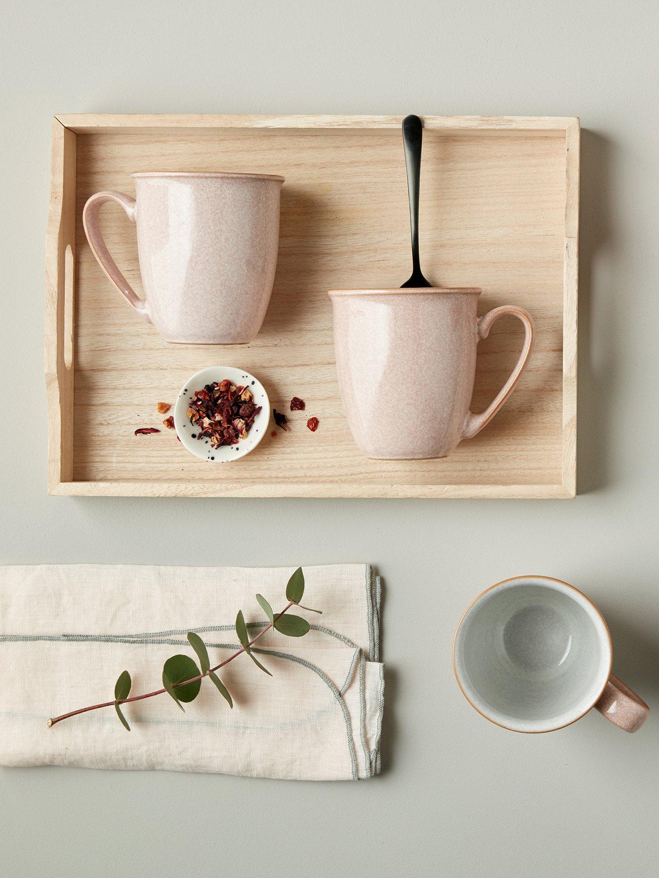 Image 1 of 5 of Denby Denby Elements Sorbet Set Of 4 Coffee Mugs