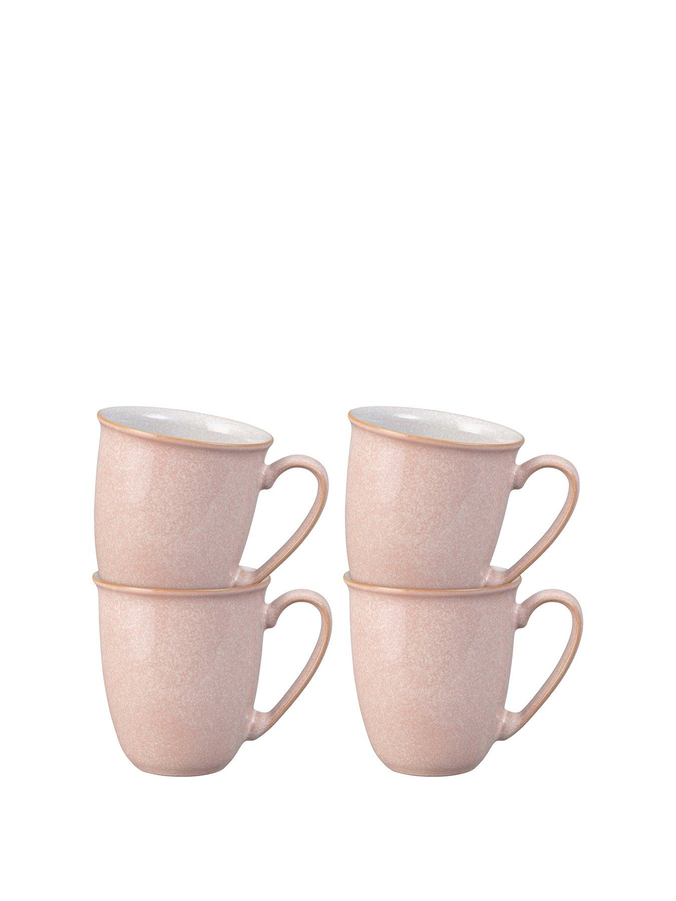 Image 2 of 5 of Denby Denby Elements Sorbet Set Of 4 Coffee Mugs