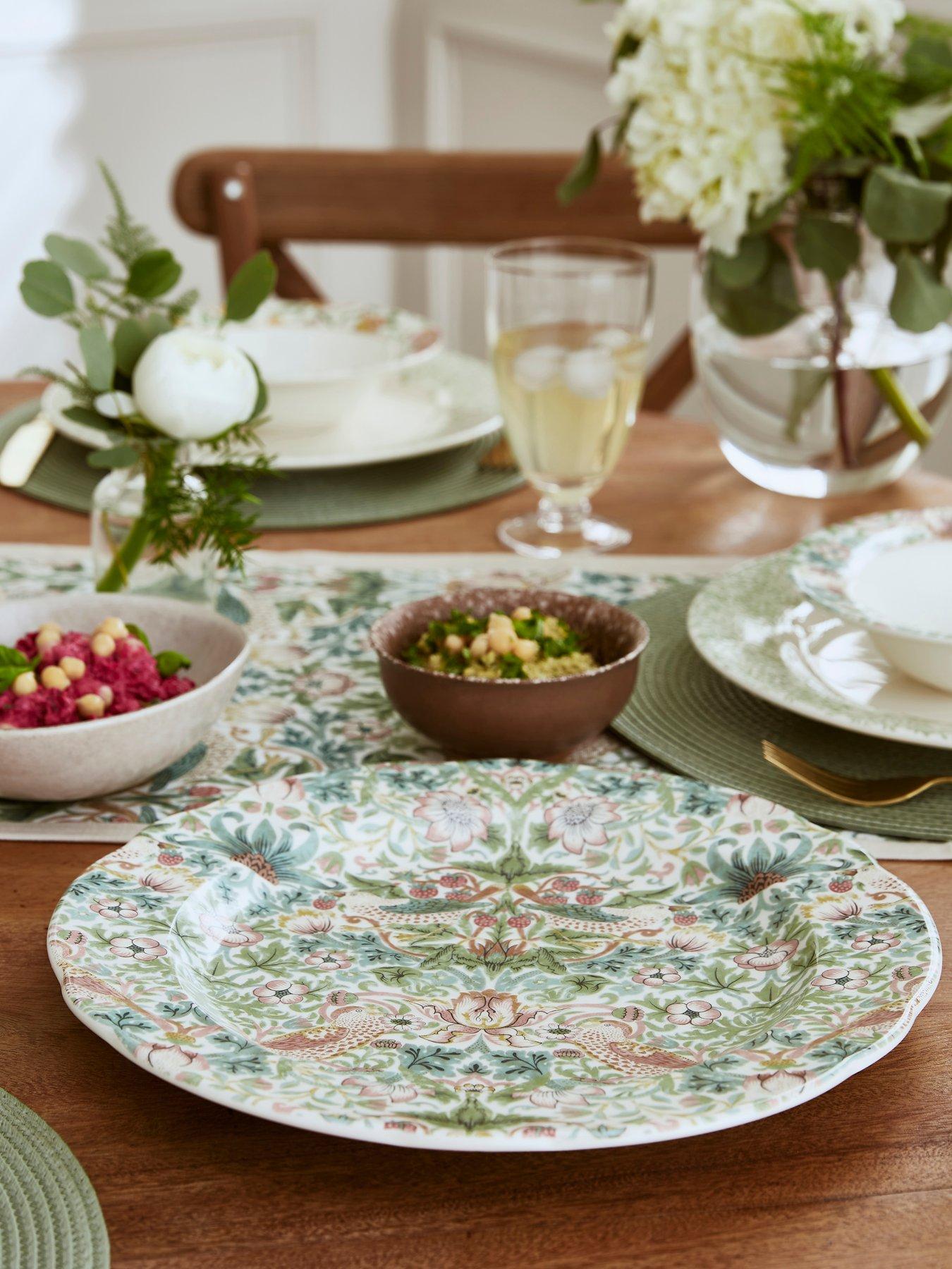 morris-co-strawberry-thief-serving-plate