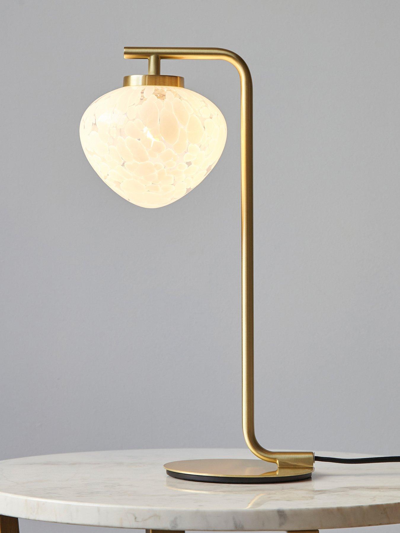 Gallery Direct Mali 1 Table Lamp Satin Brass