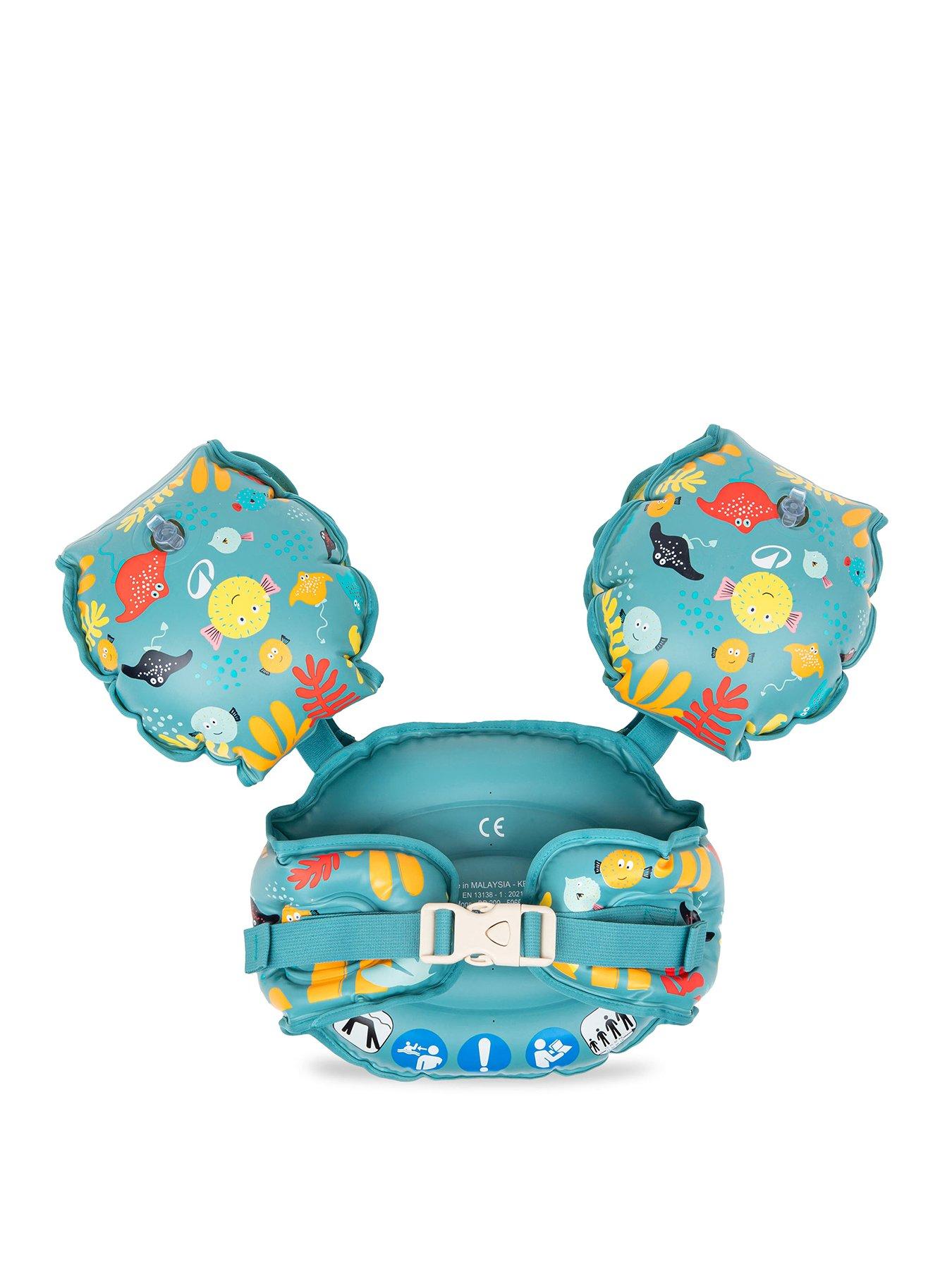 Image of Decathlon Kids Swimming Adjustable Pool Armbands-Waistband 15 To 30 Kg TISWIM