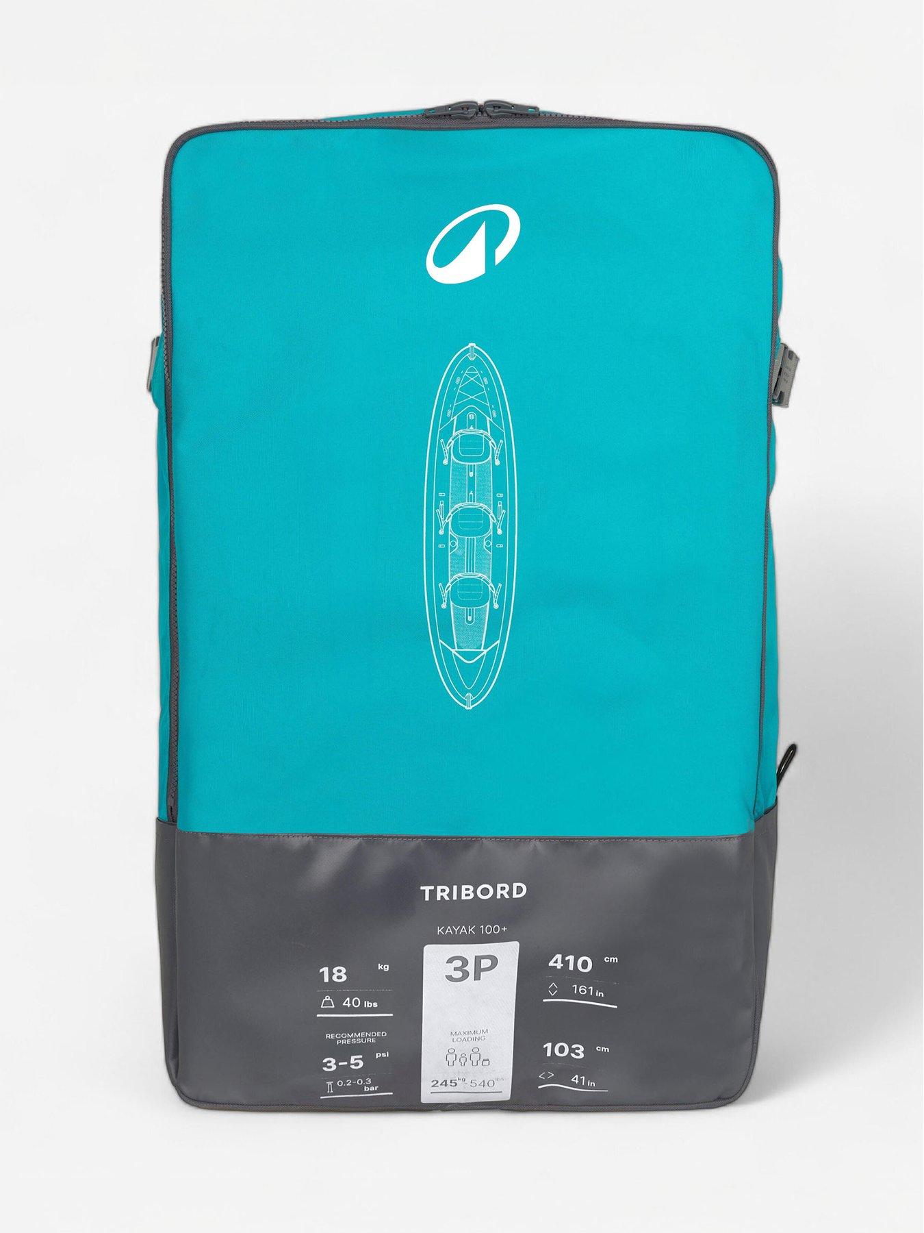 Image 6 of 7 of Decathlon Inflatable Kayak High-pressure Bottom - X100+