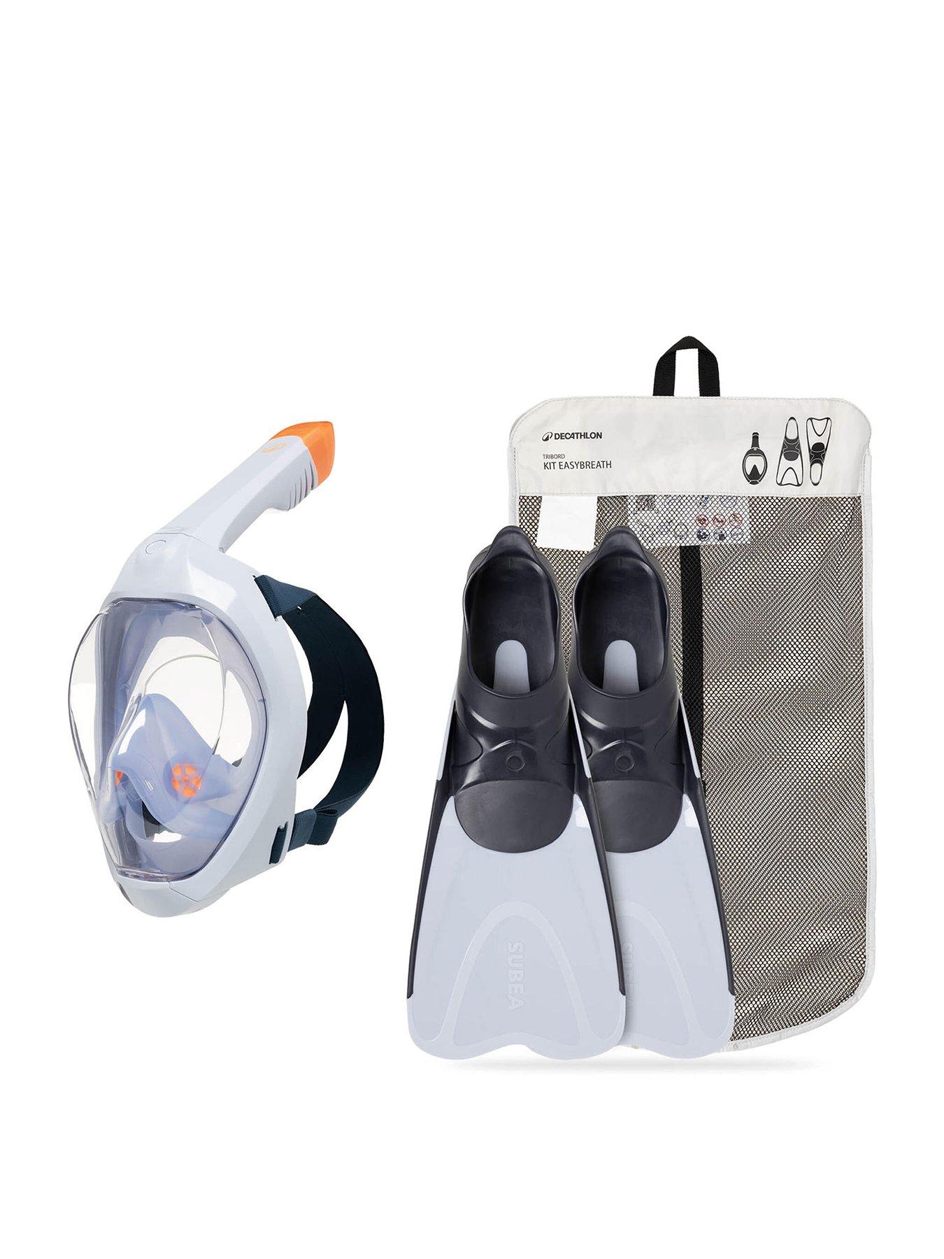 Decathlon Easybreath Snorkelling Kit With Fins - Adult