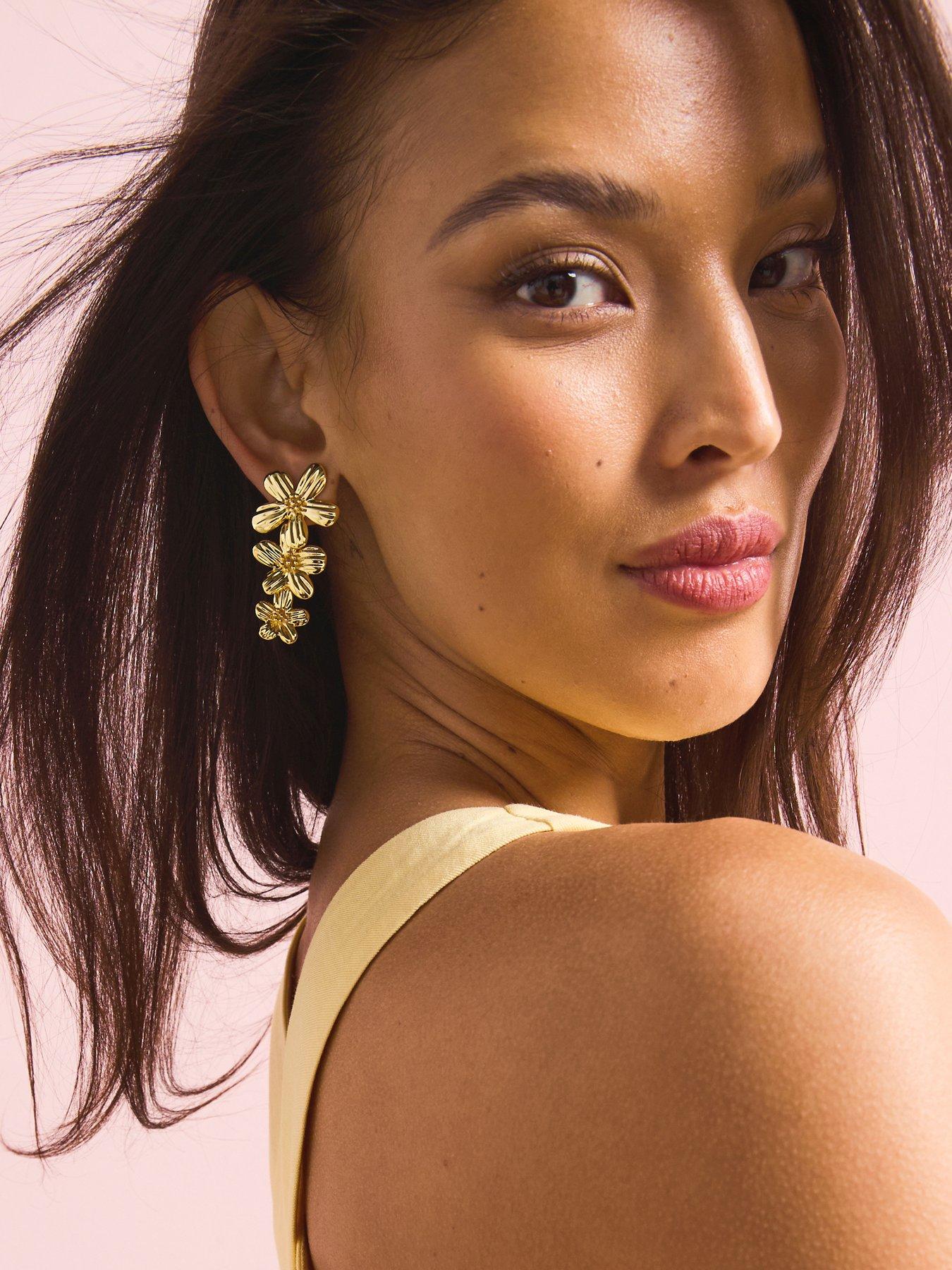 v-by-very-v-by-very-gold-plated-oversized-floral-dropper-earrings
