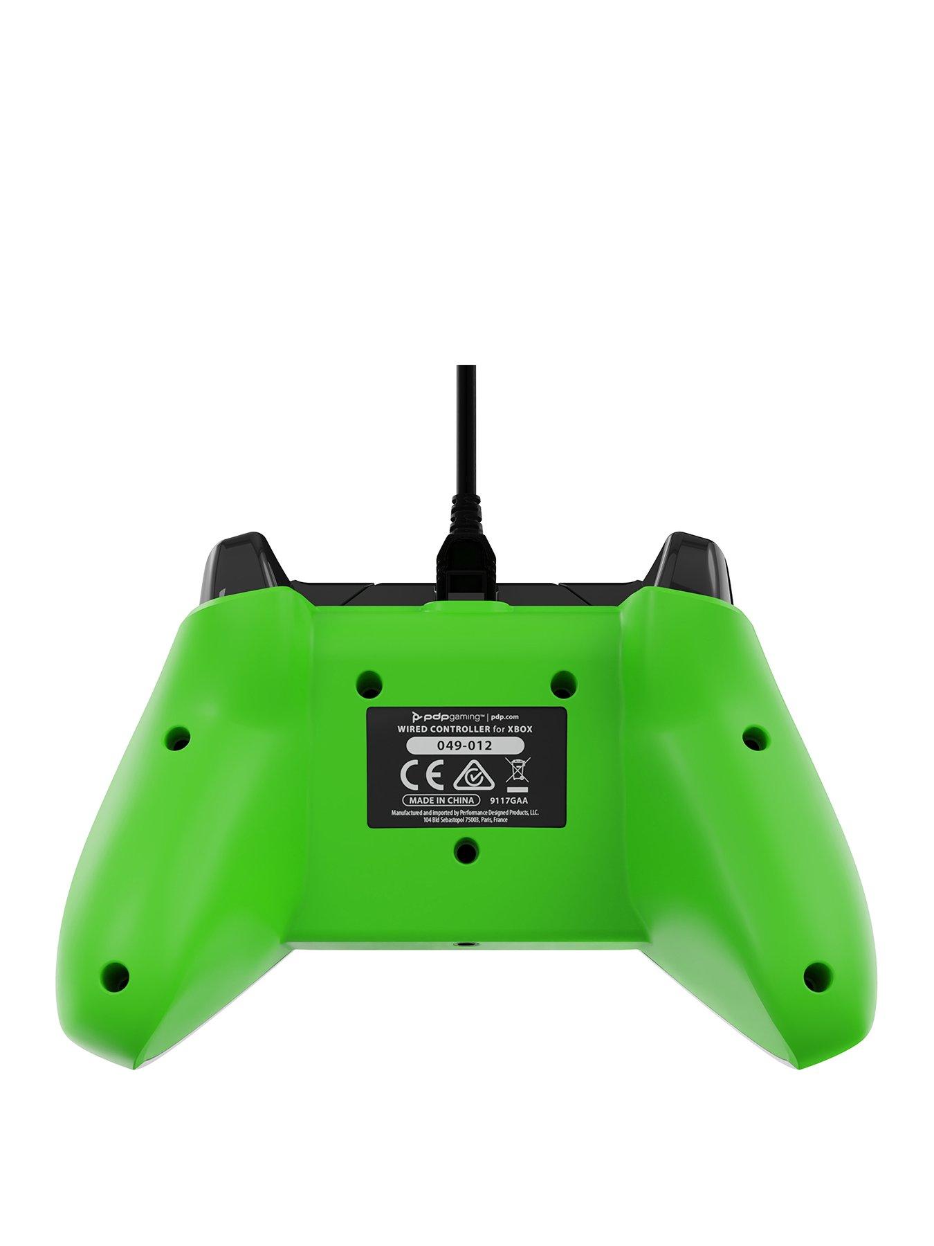 pdp-pdp-wired-controller-xbox-series-x-neon-white-whitegreenstillFront