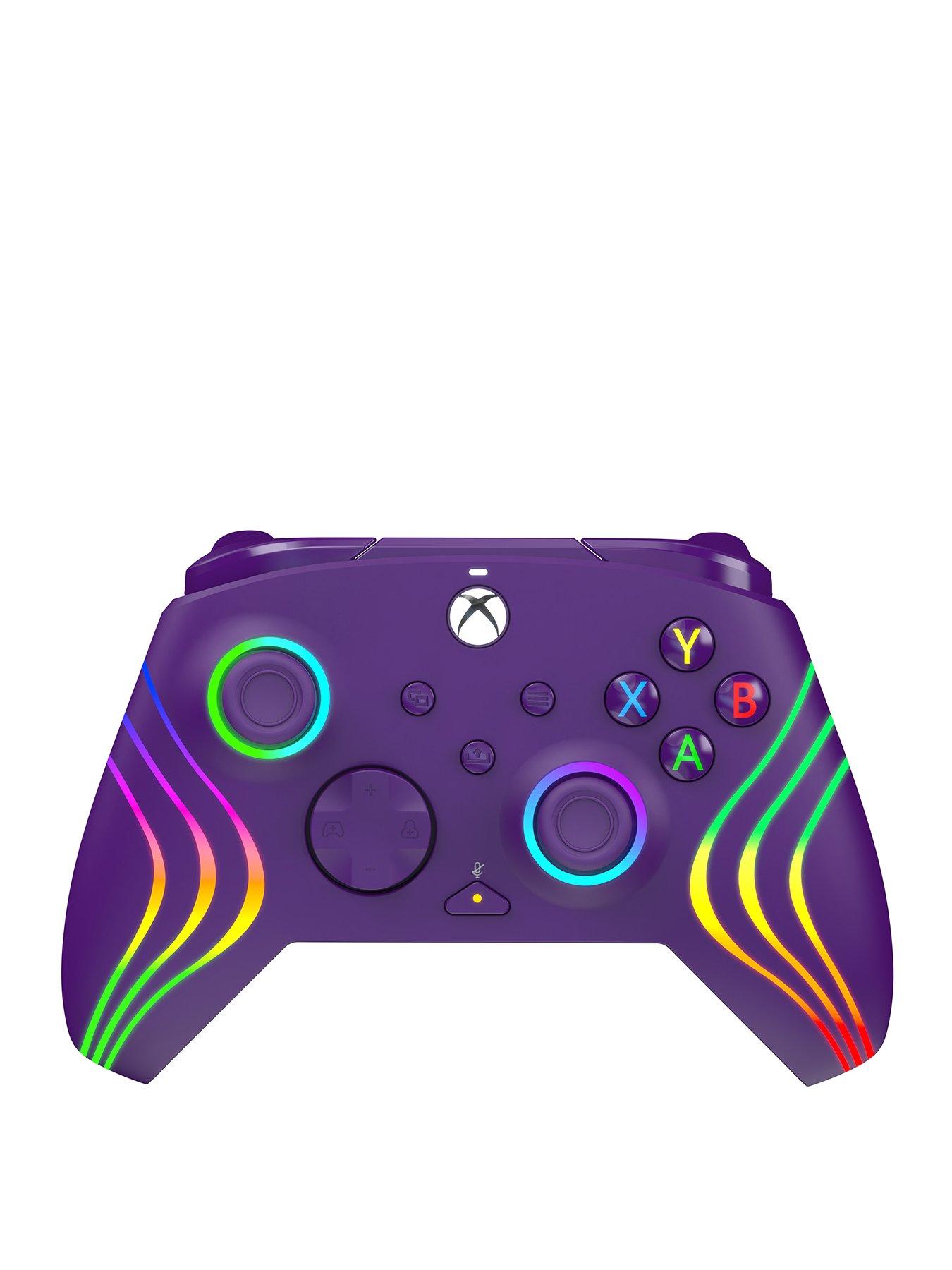 Image 1 of 5 of pdp Afterglow Wave Wired Controller - Xbox Series X - Purple