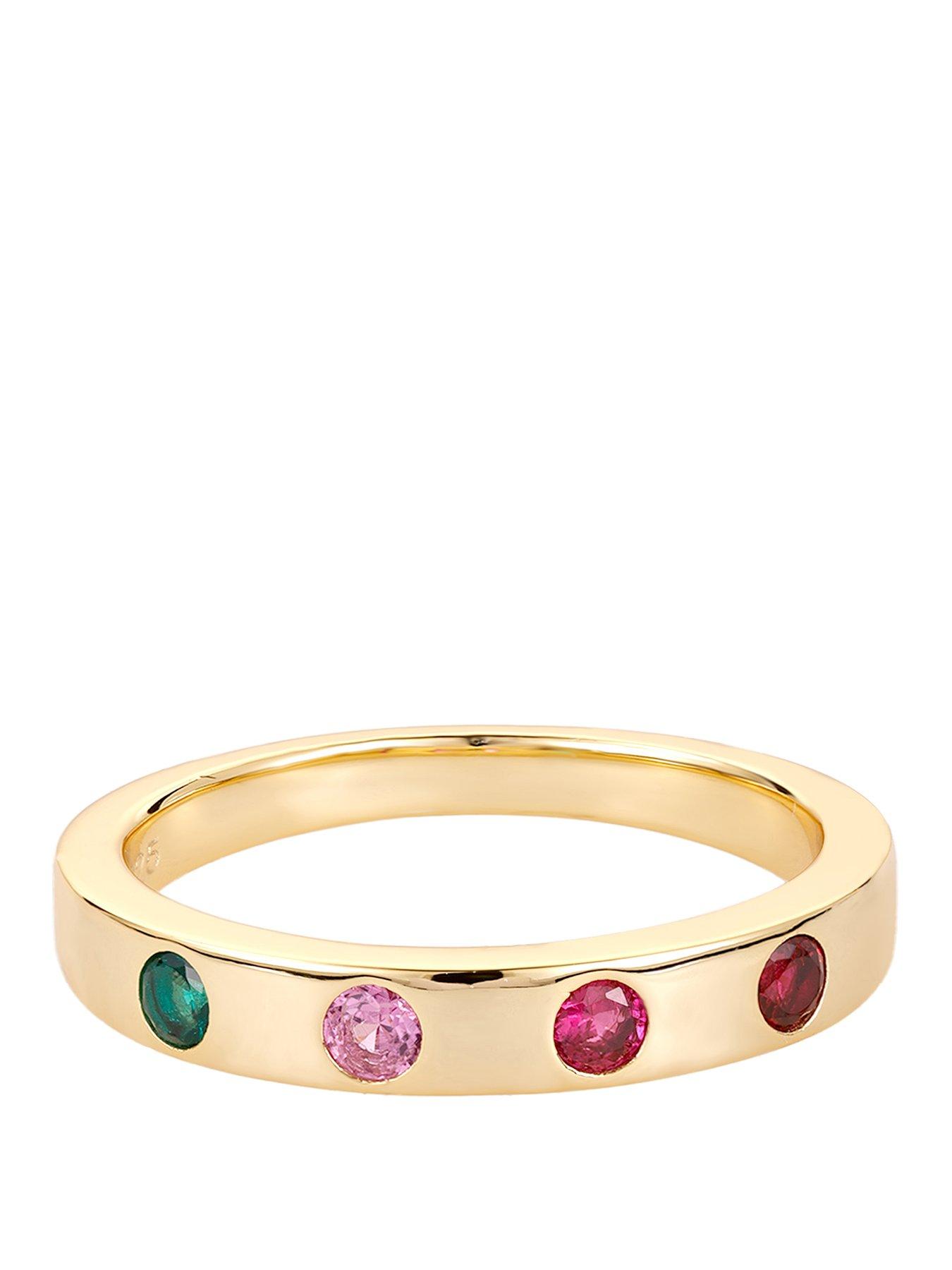 v-by-very-v-by-very-sterling-silver-gold-plated-multi-cz-ring