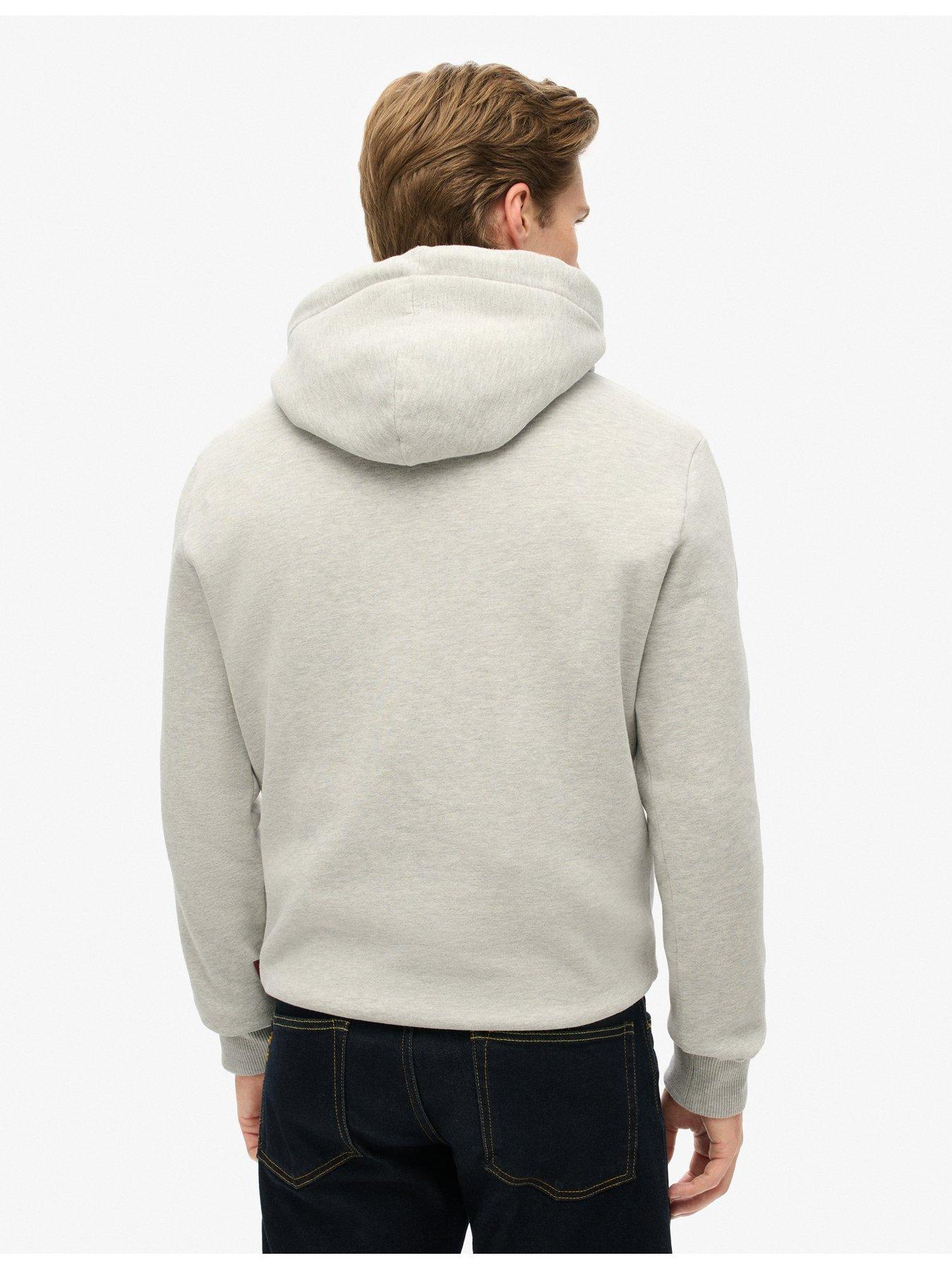 Image 2 of 5 of Superdry Tokyo Graphic Logo Pullover Hoodie - Beige