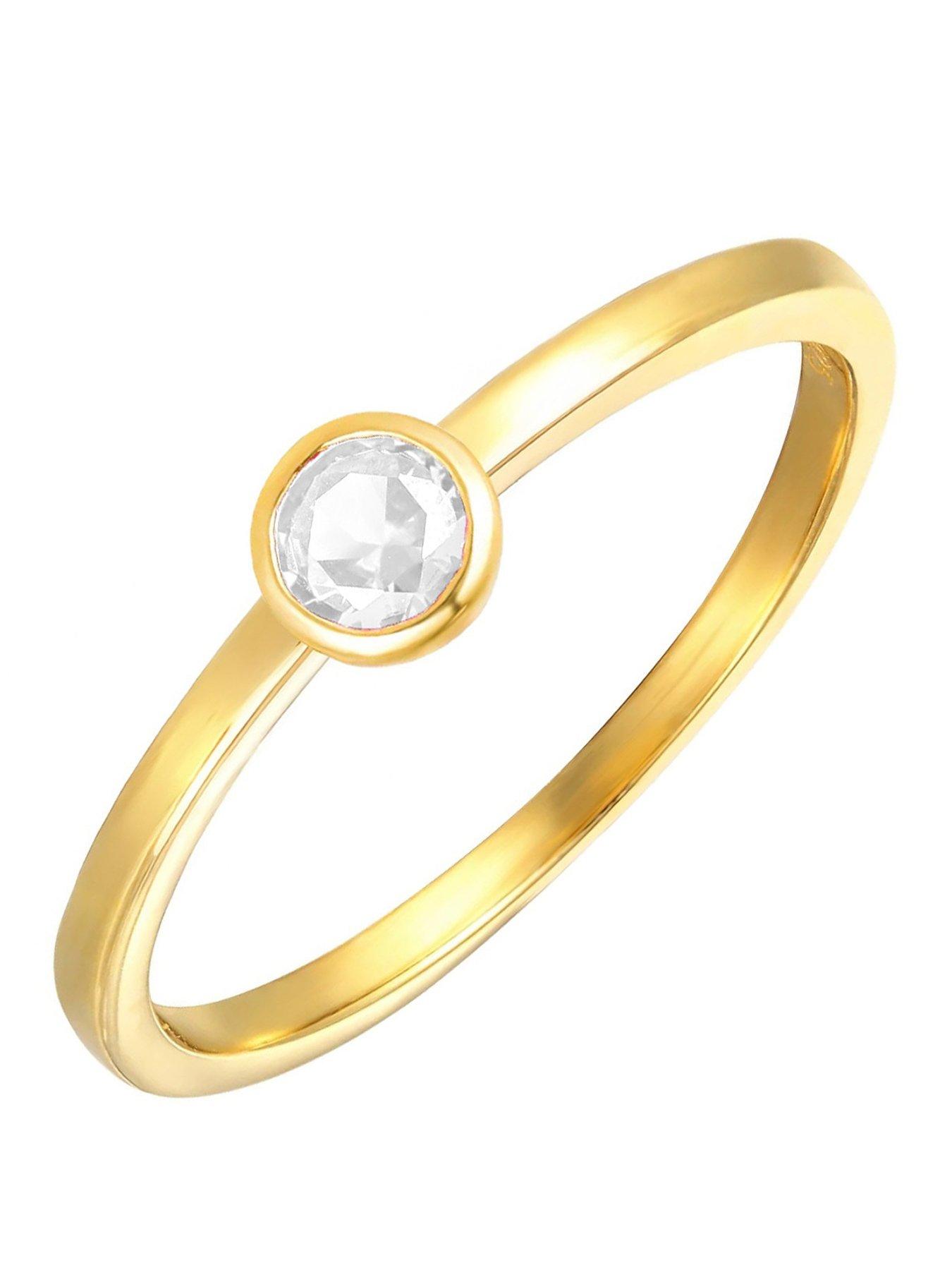 slim fit dress slacks 0.50 TW Diamond Dress Ring in 9ct Yellow Gold – Wallace Bishop main image 1