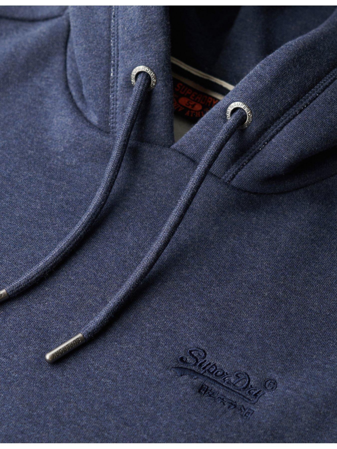 Image 5 of 5 of Superdry Essential Logo Pullover Hoodie - Navy