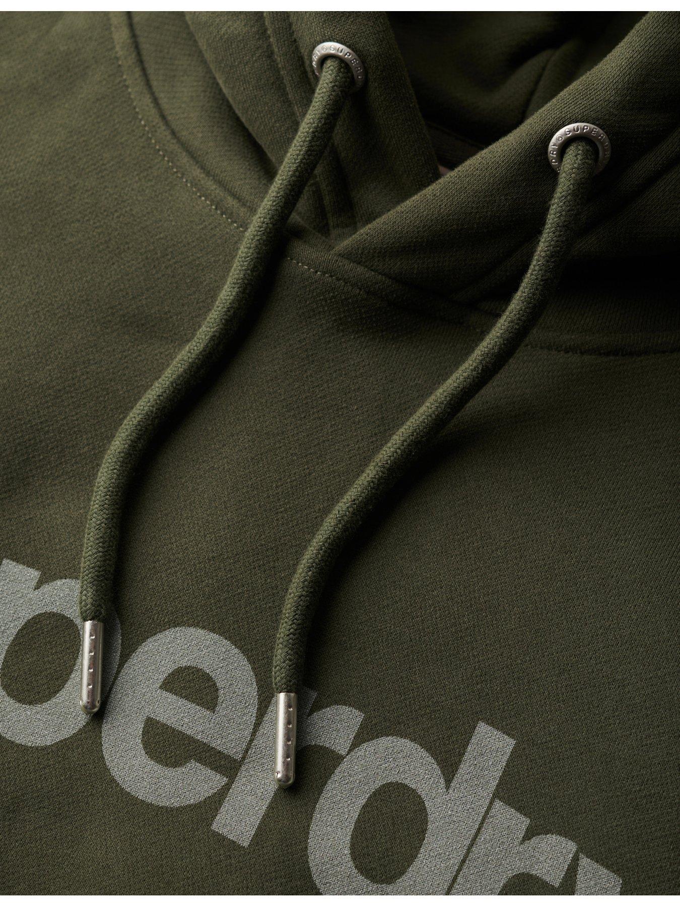 Image 5 of 5 of Superdry City Core Logo Pullover Hoodie - Khaki