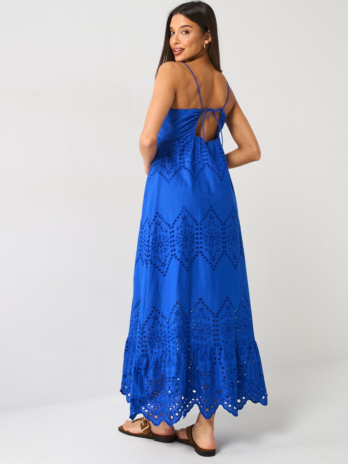 only-milla-life-strap-maxi-woven-dress-bluestillFront