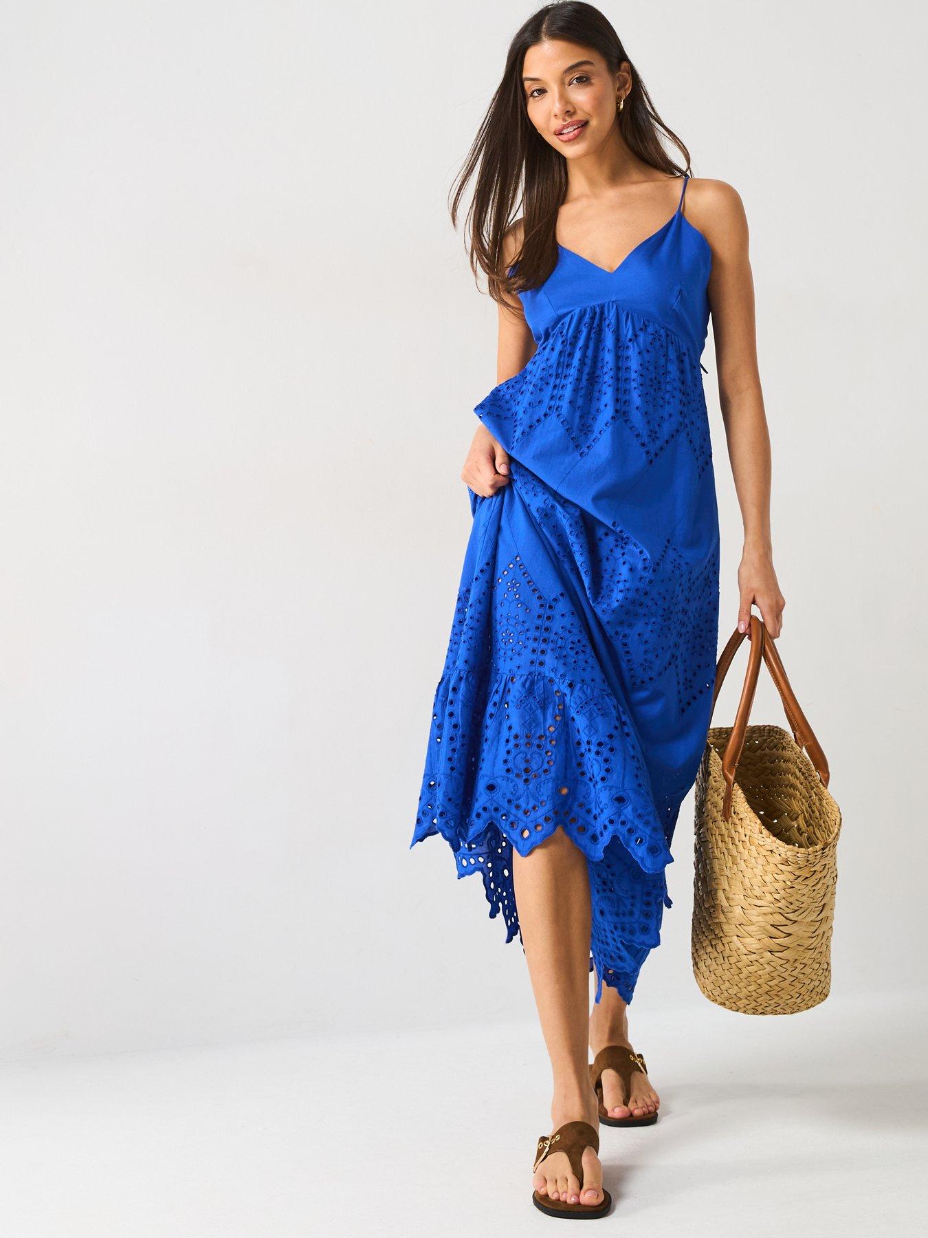 only-milla-life-strap-maxi-woven-dress-blueback
