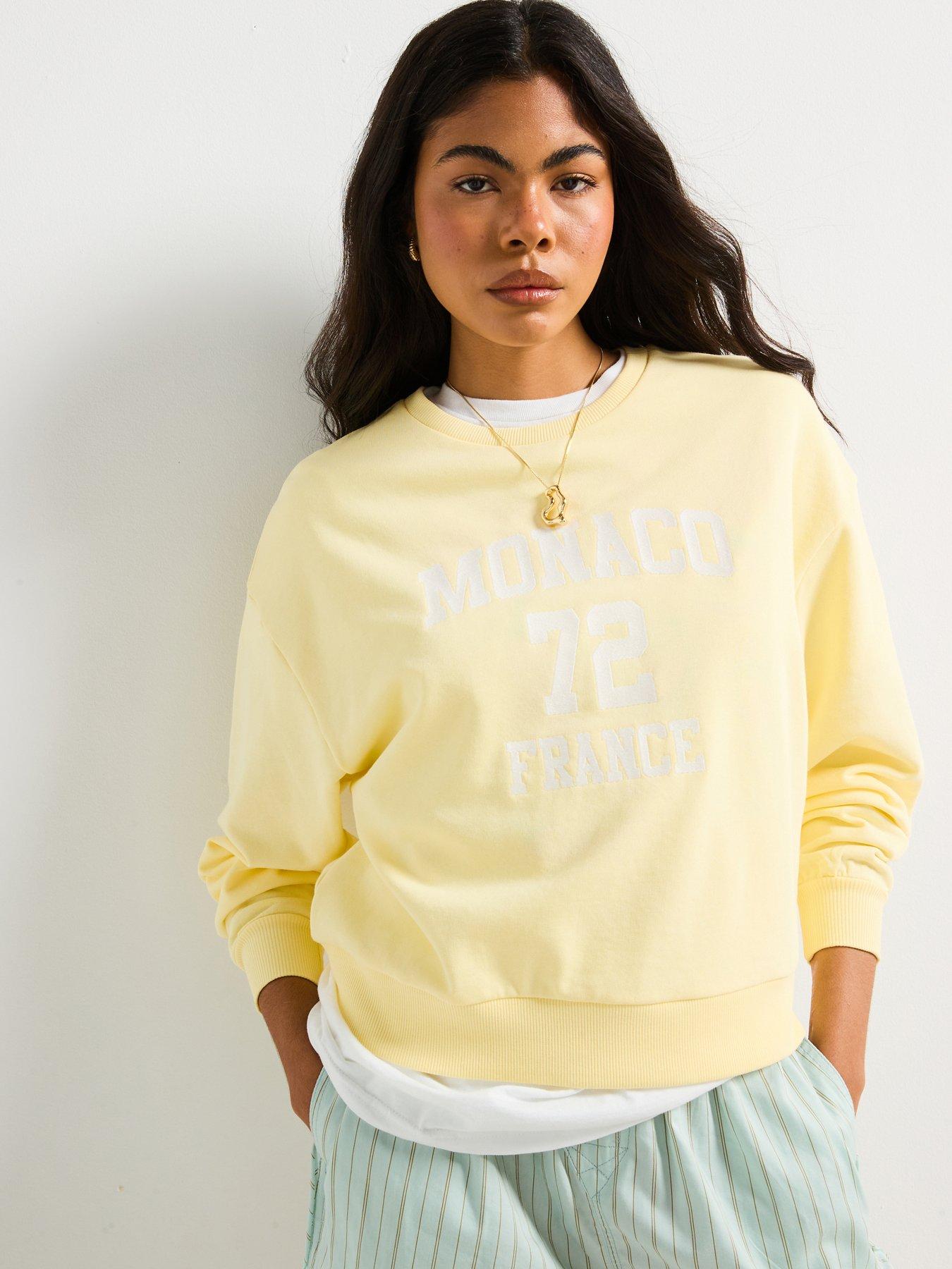 undefined Graphic Sweatshirt - Butter Yellow
