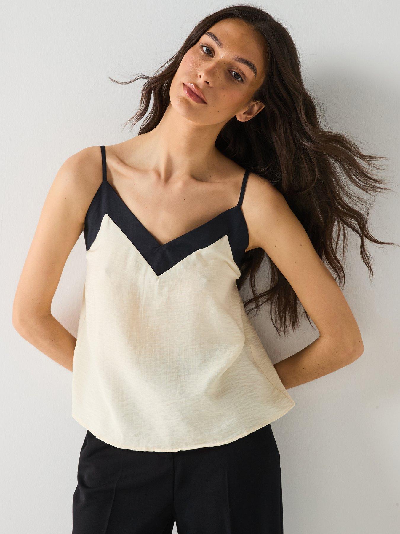 Image of Vero Moda Denise Singlet Top - Cream
