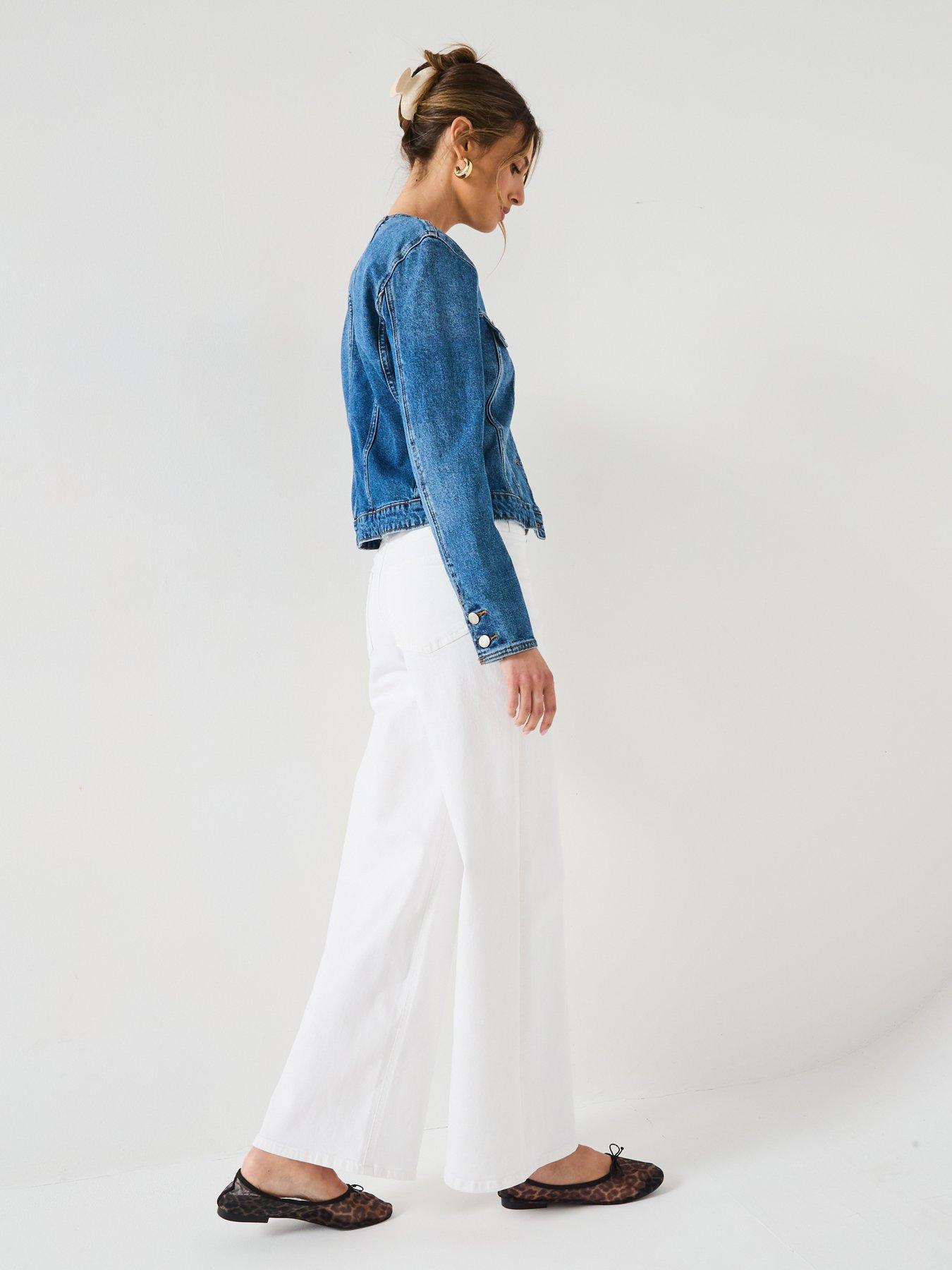only-kathy-round-collar-denim-jacket-bluedetail