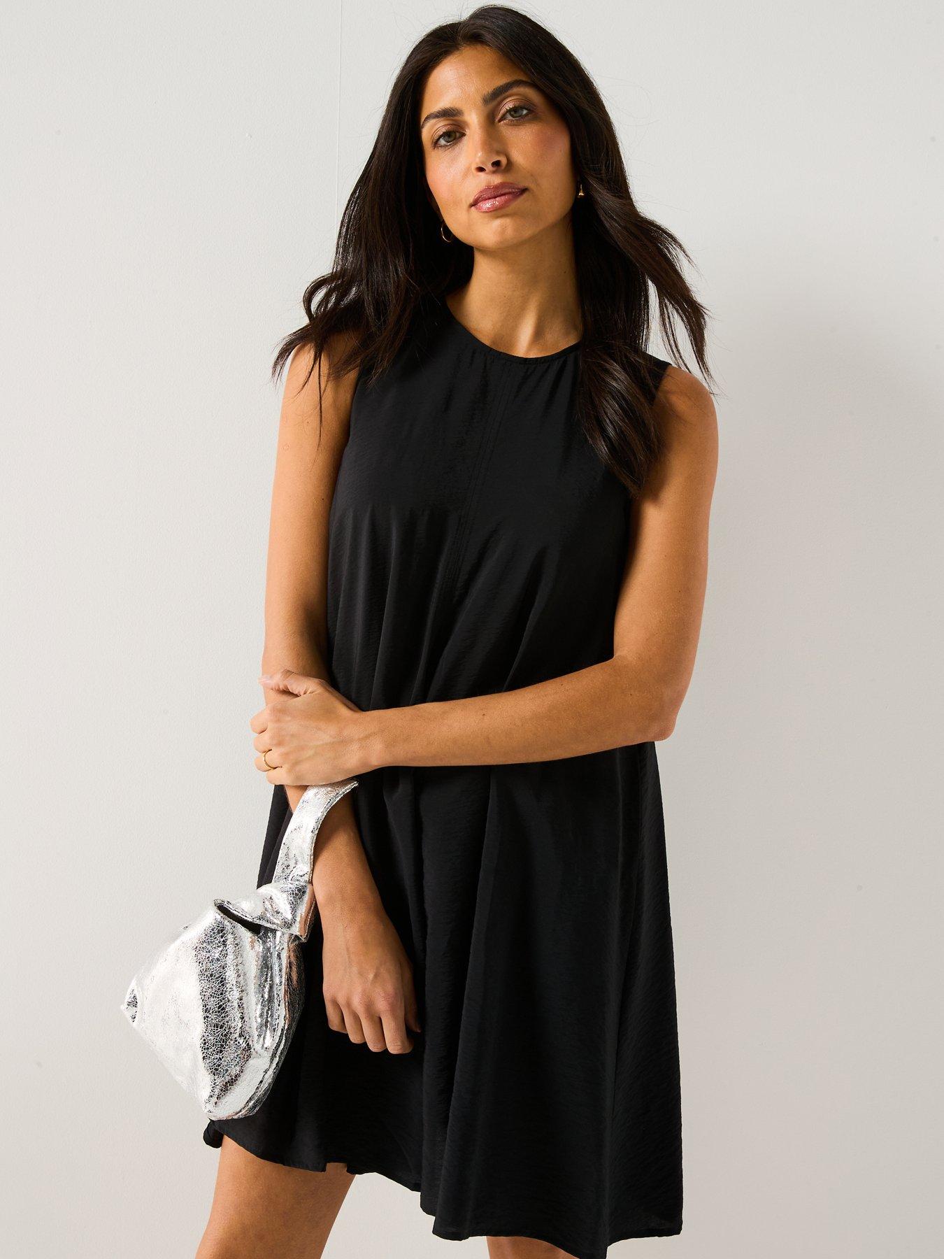 Image 4 of 6 of JDY Barbara Sleeveless Dress Woven - Black