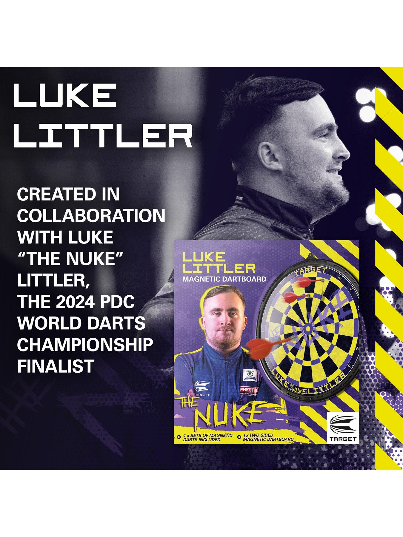 Image 3 of 7 of Target Luke Littler Magnetic Dartboard Set