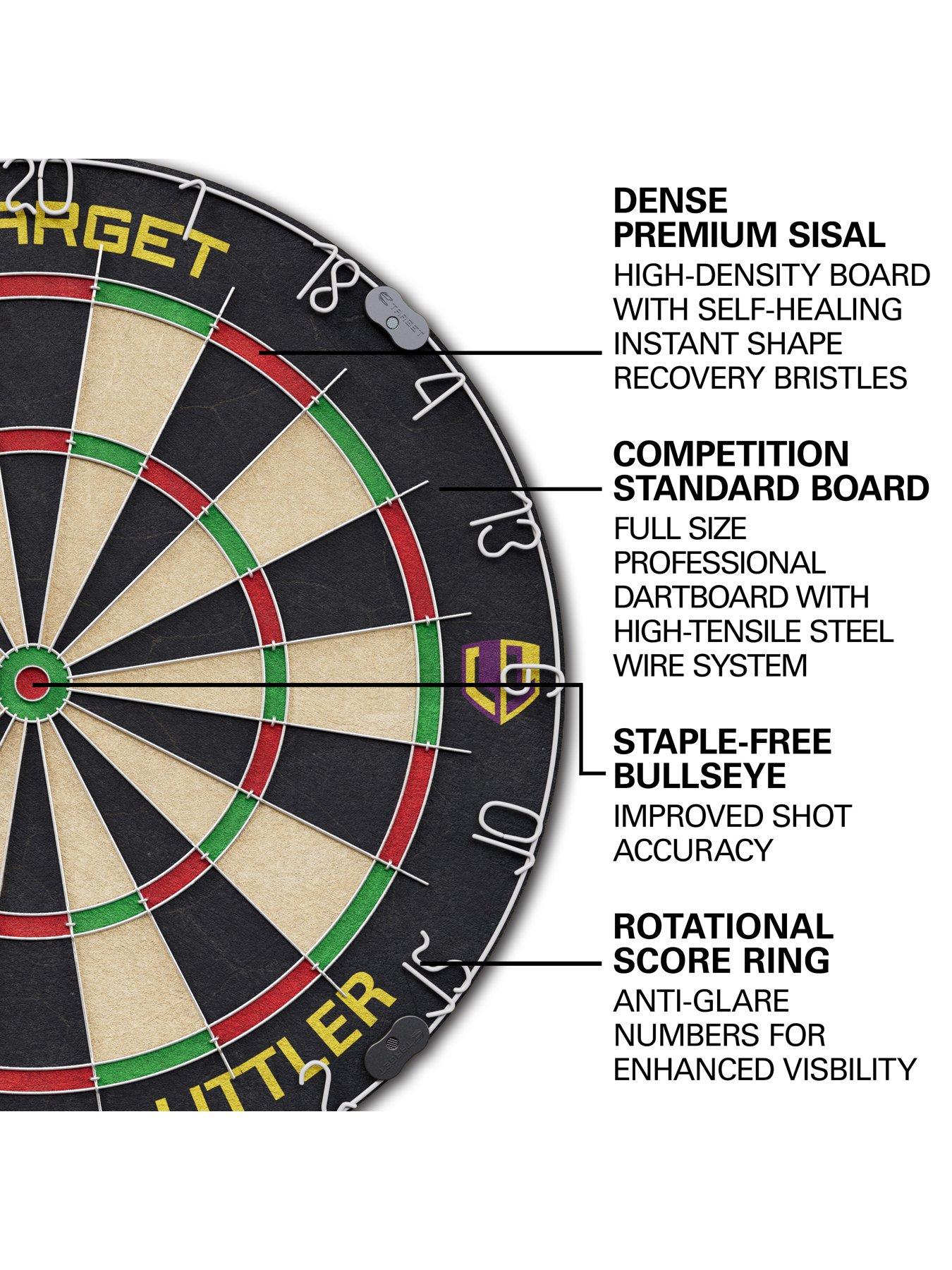 Image 5 of 7 of Target Luke Littler Dartboard and Cabinet Set Plus Darts