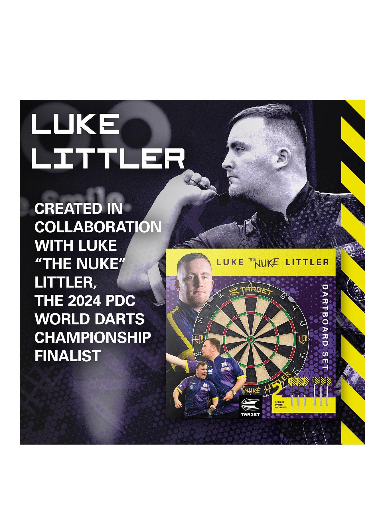 Image 2 of 6 of Target Luke Littler Dartboard Plus 2 Sets of Darts