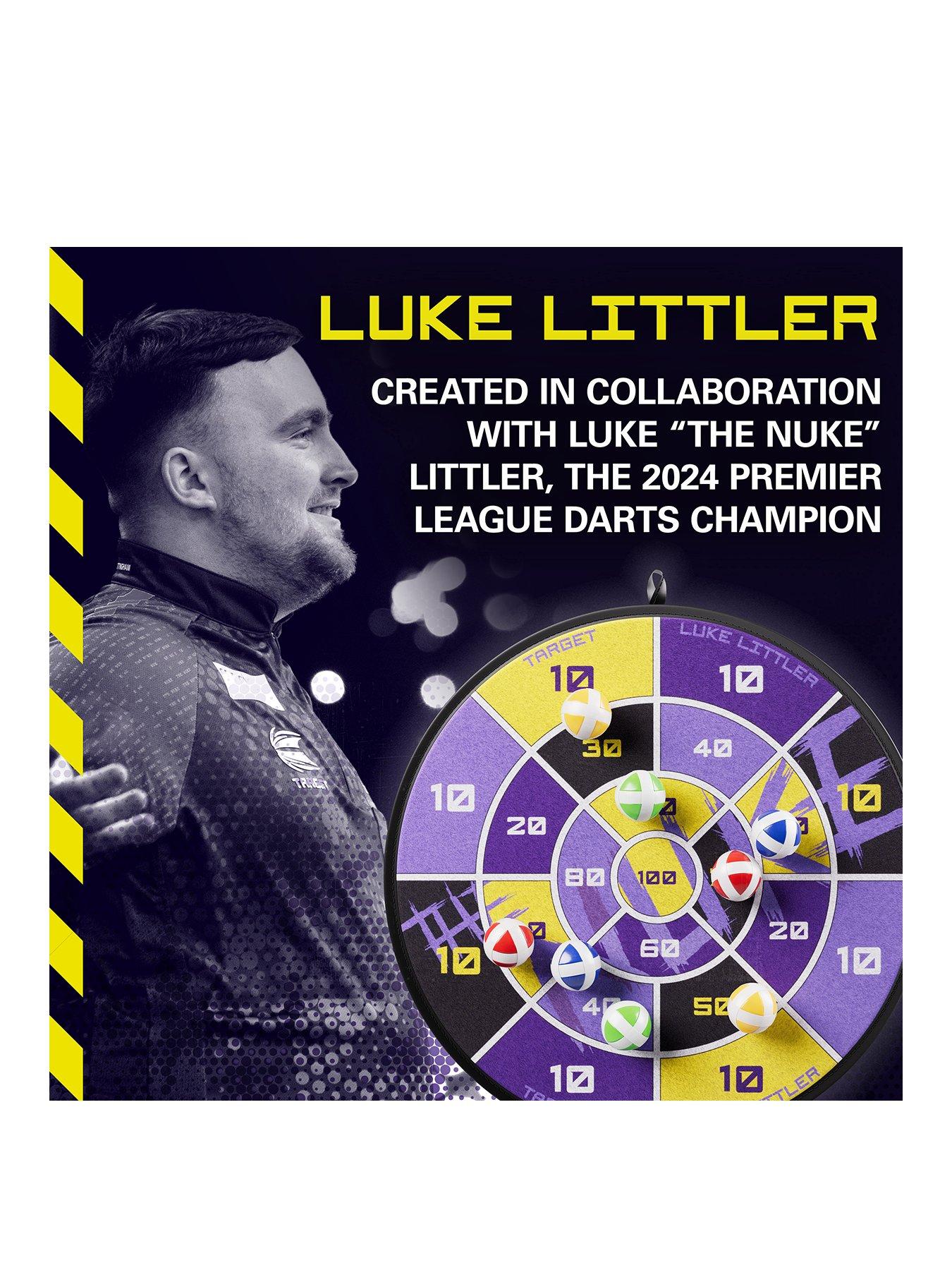 Image 2 of 6 of Target Luke Littler fabric Dartboard Set