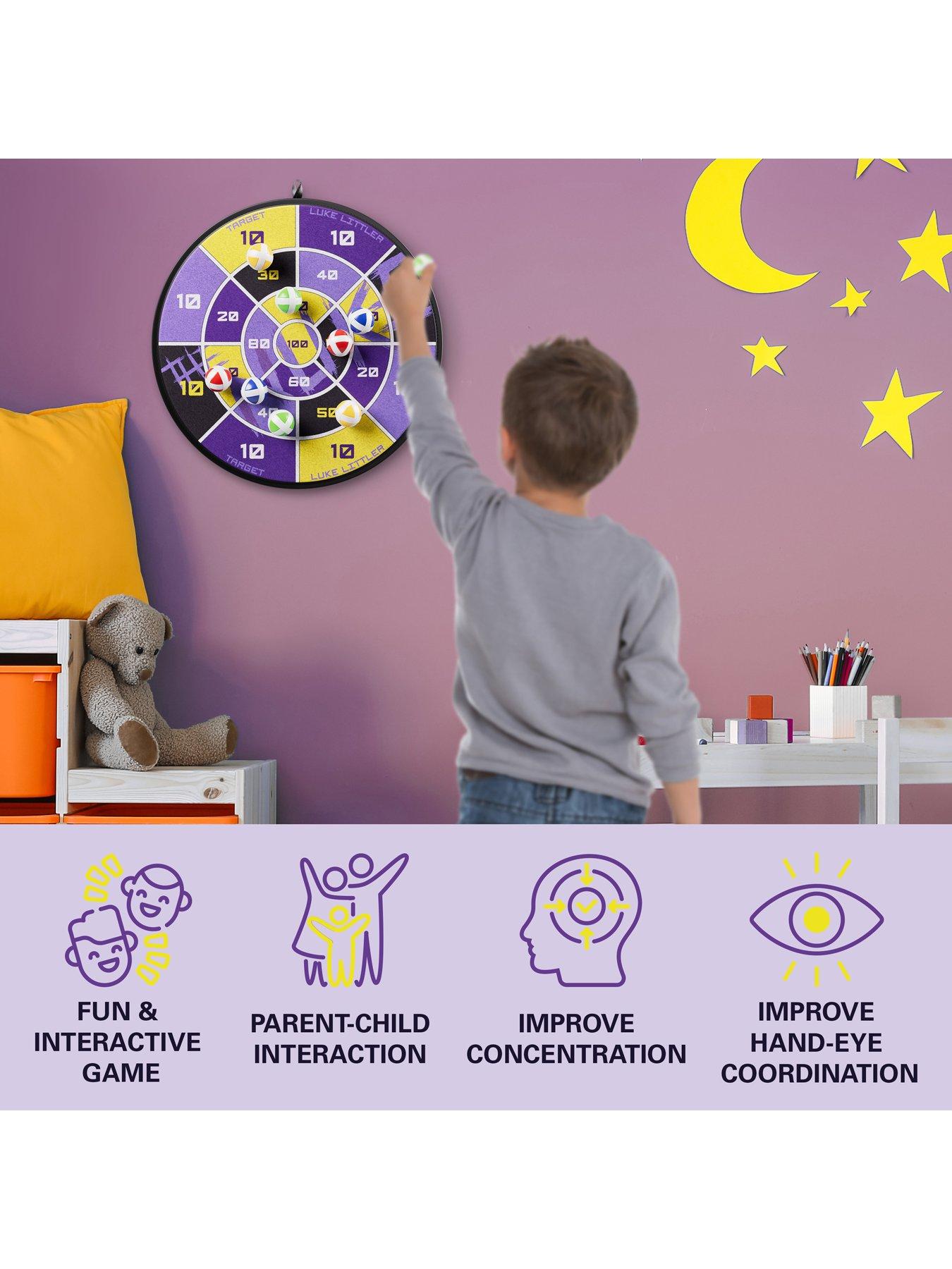 Image 5 of 6 of Target Luke Littler fabric Dartboard Set