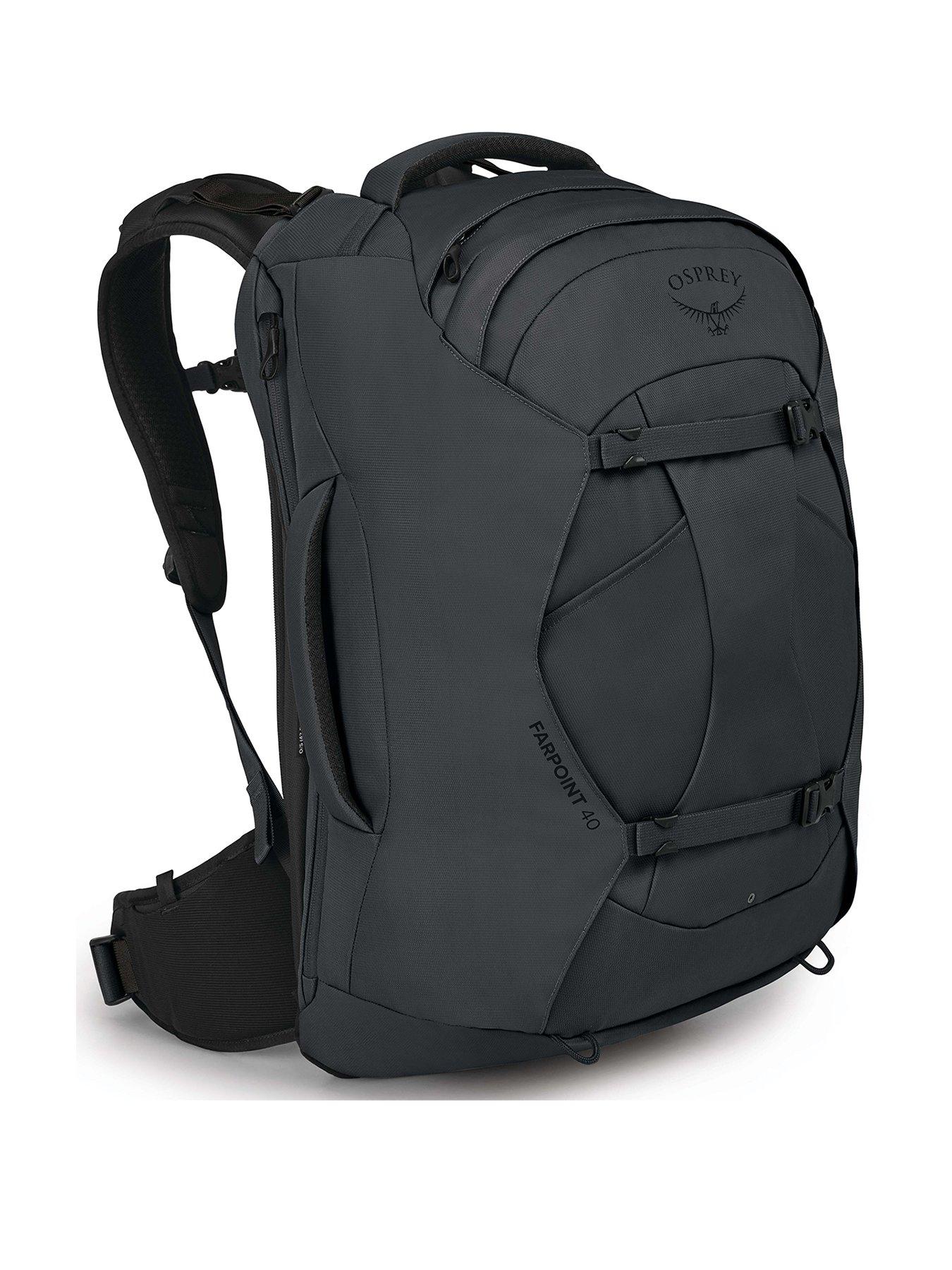 Osprey Farpoint 40 Tunnel Vision Grey O/S