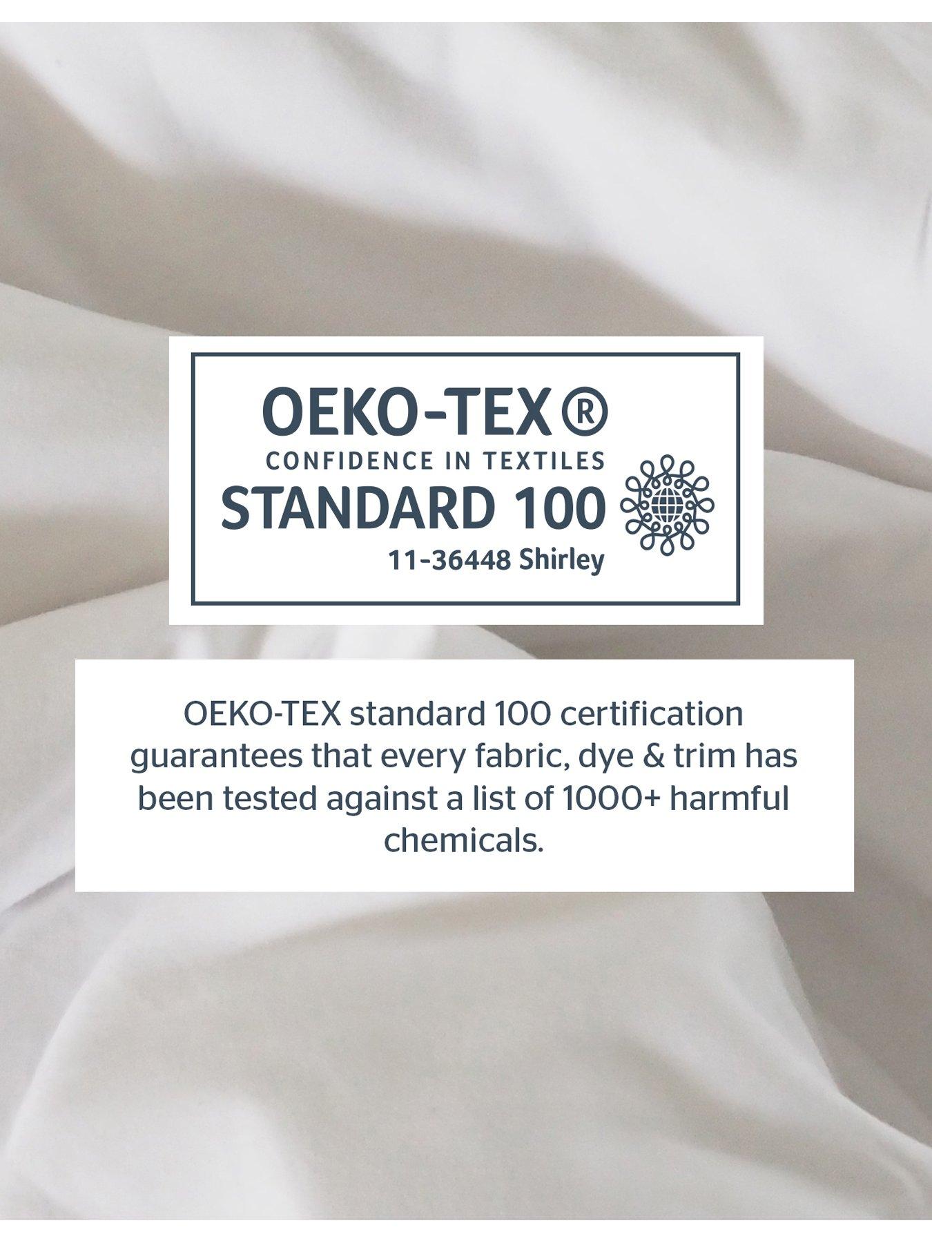 Image 6 of 7 of Silentnight Safe Nights 2 x Pack 100% Cotton Cot Bed Fitted Sheets - 140cm x 70cm (White)