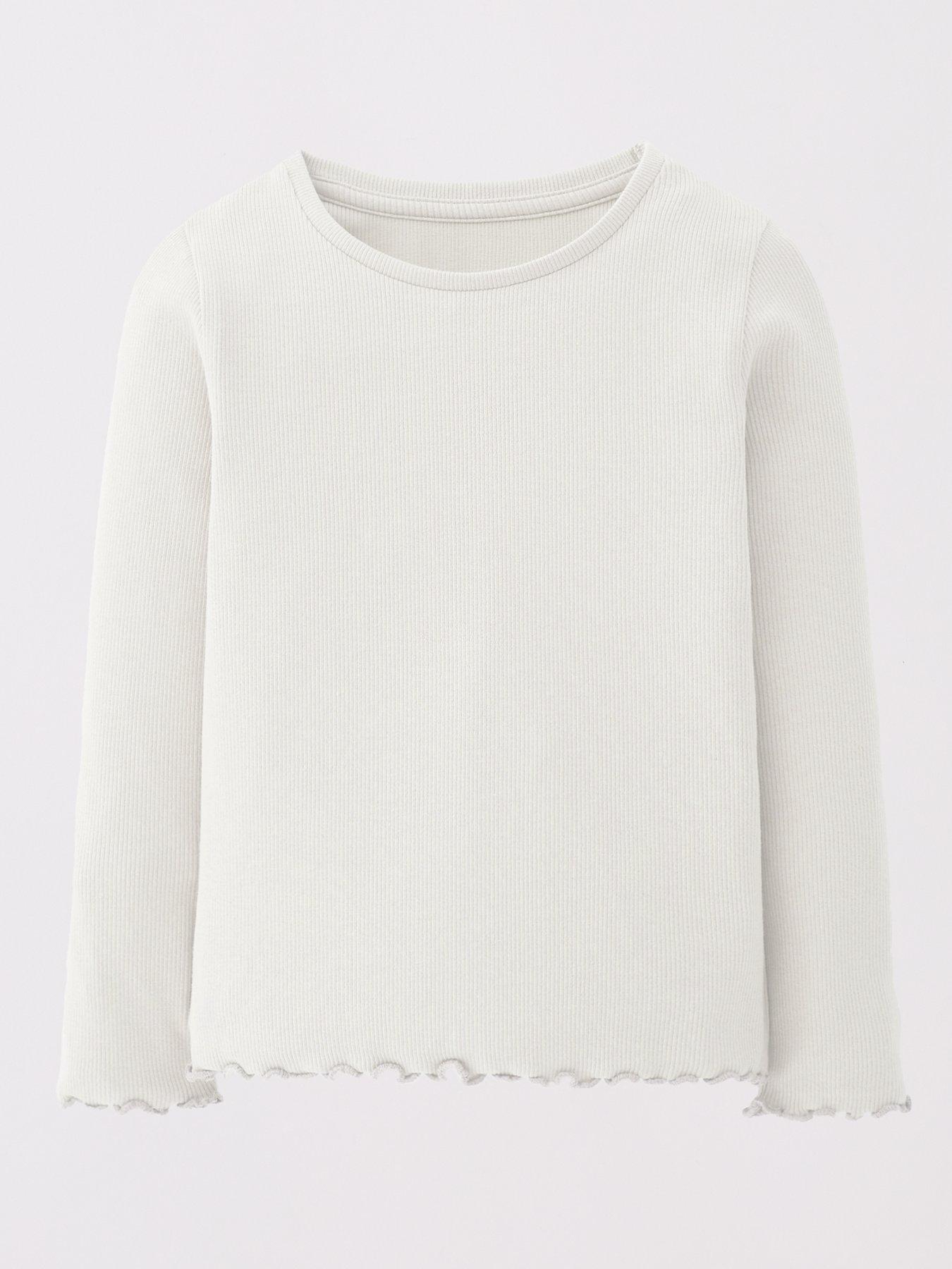 the-very-collection-girls-2-pack-rib-long-sleeve-top-whitesageoutfit
