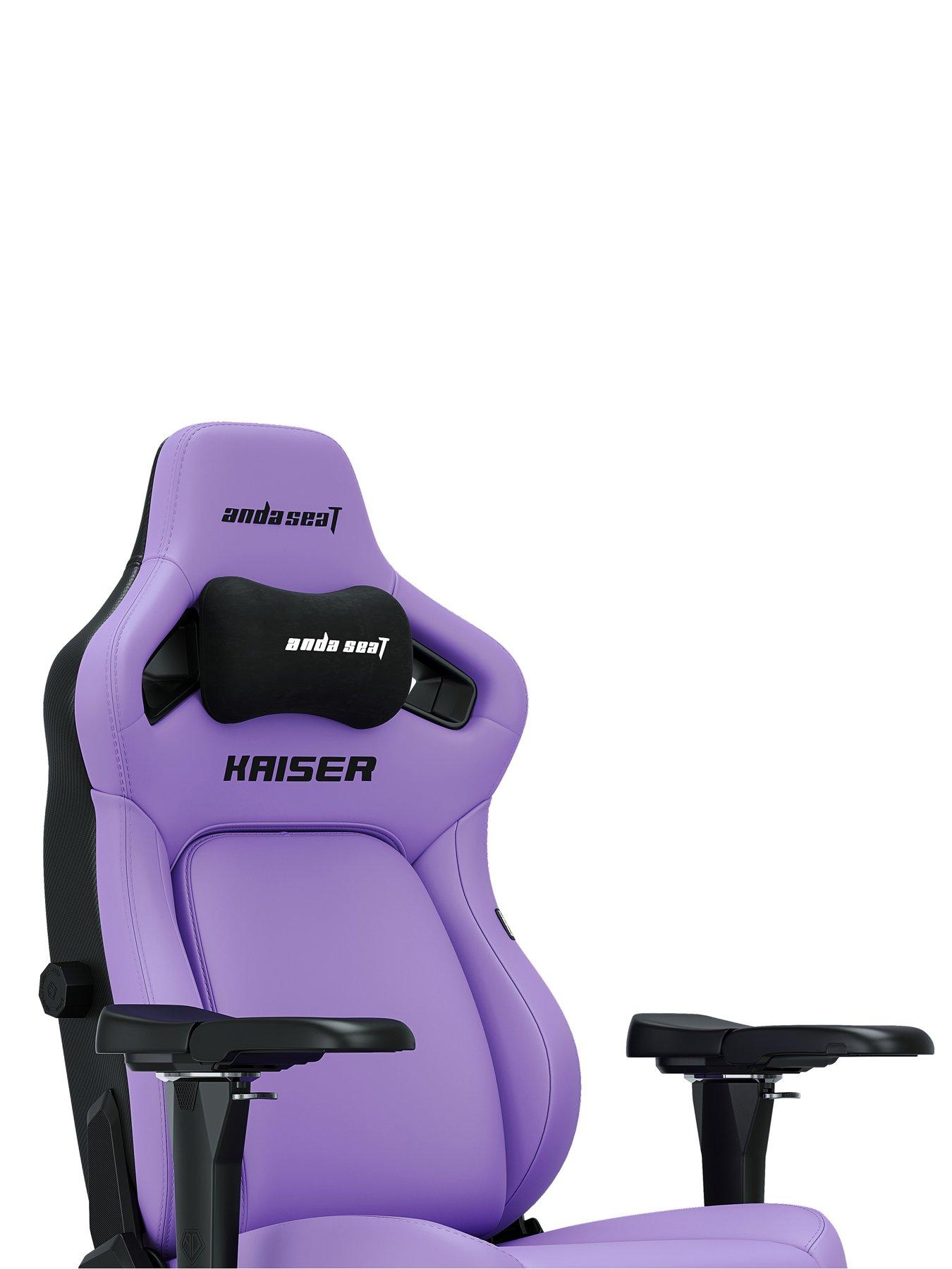 Image 7 of 8 of Andaseat Kaiser 4 Premium Large Gaming Chair - Purple