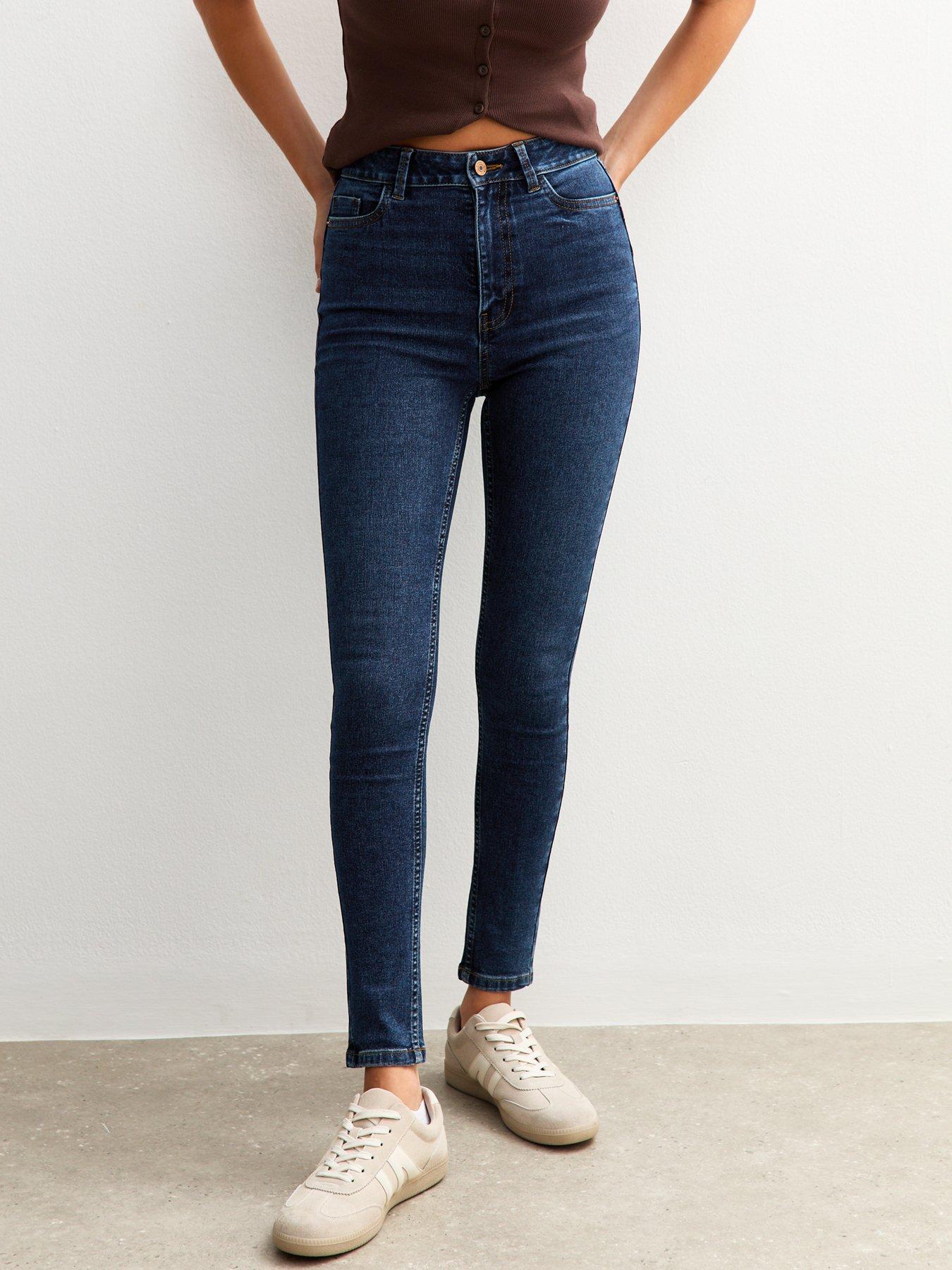 New Look Blue Lift  &  Shape Jenna Skinny Jeans