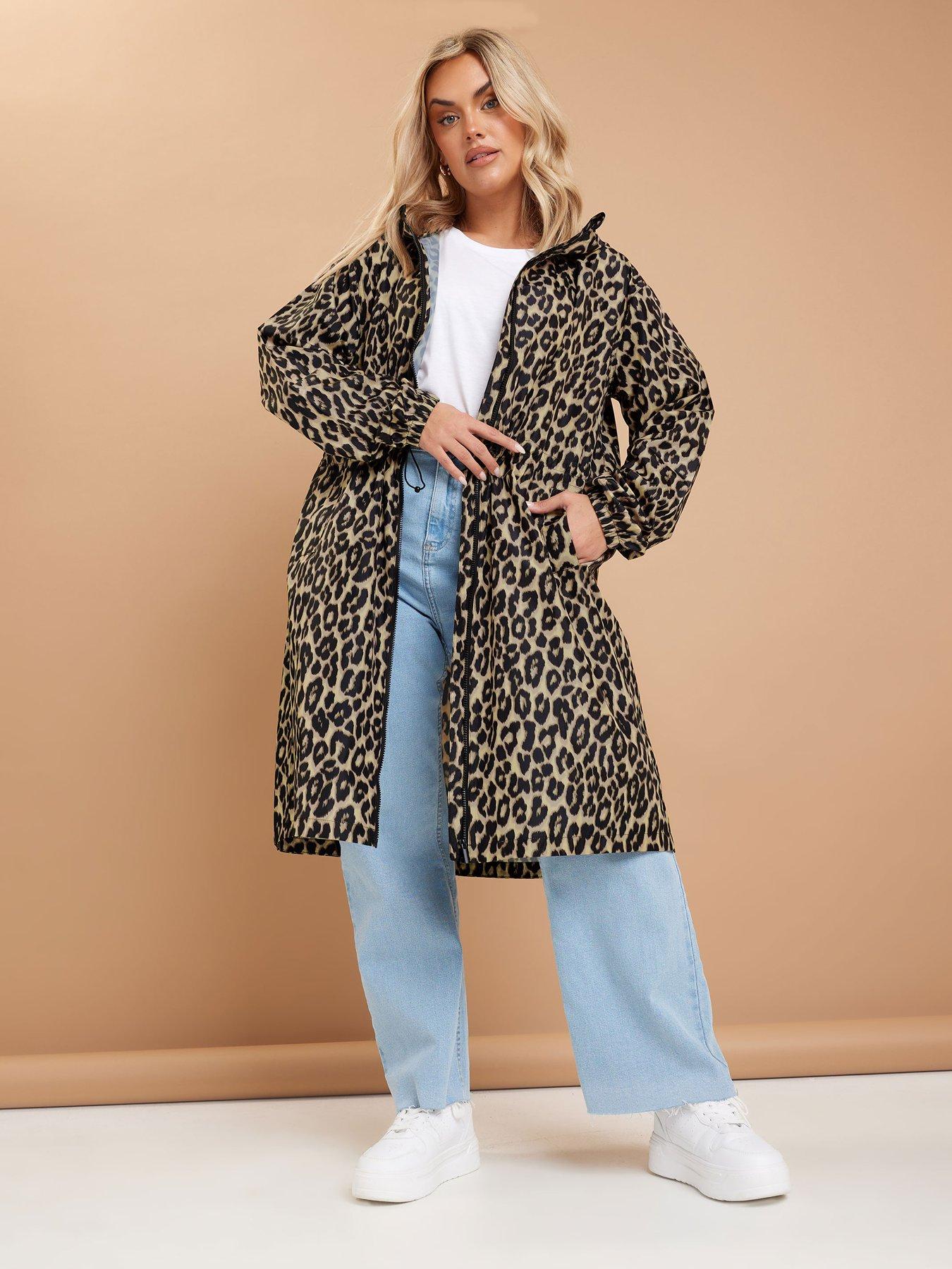 yours-curve-leopard-print-parka-brownback