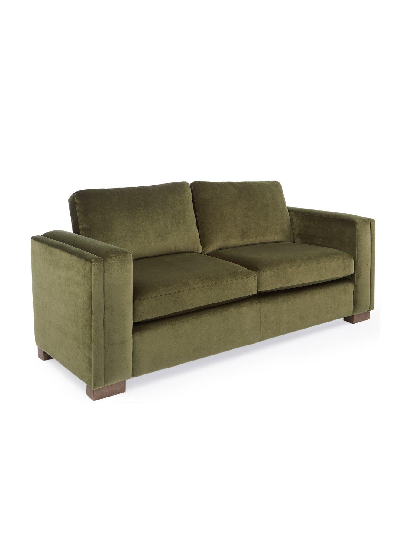 Image 2 of 6 of The Very Collection Maison Velvet 3 + 2 Seater Set (Buy &amp; SAVE!)